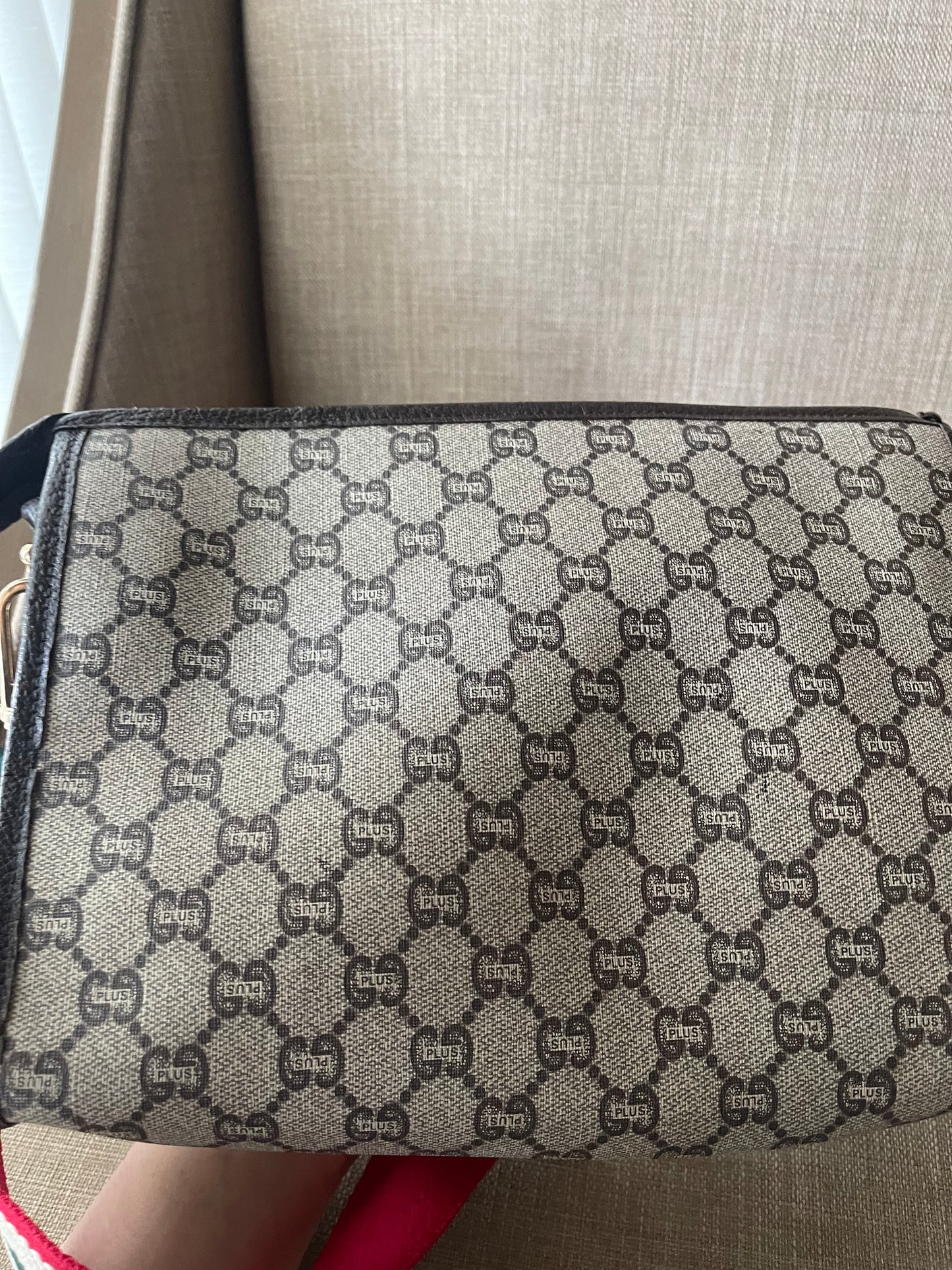 Authentic vintage Gucci plus clutch crossbody