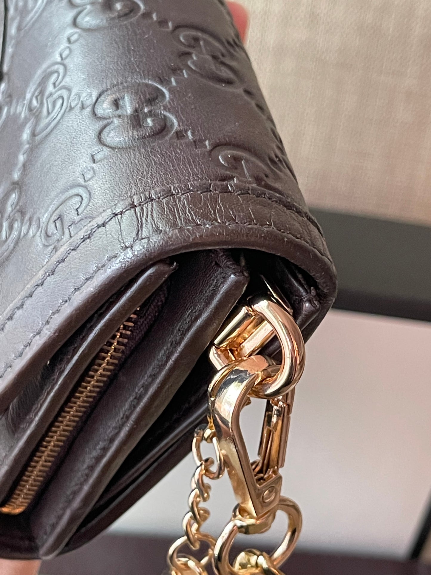 Authentic Gucci vintage gg wallet