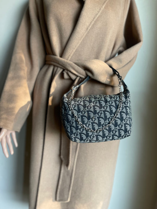 Authentic vintage Dior mini satchel bag