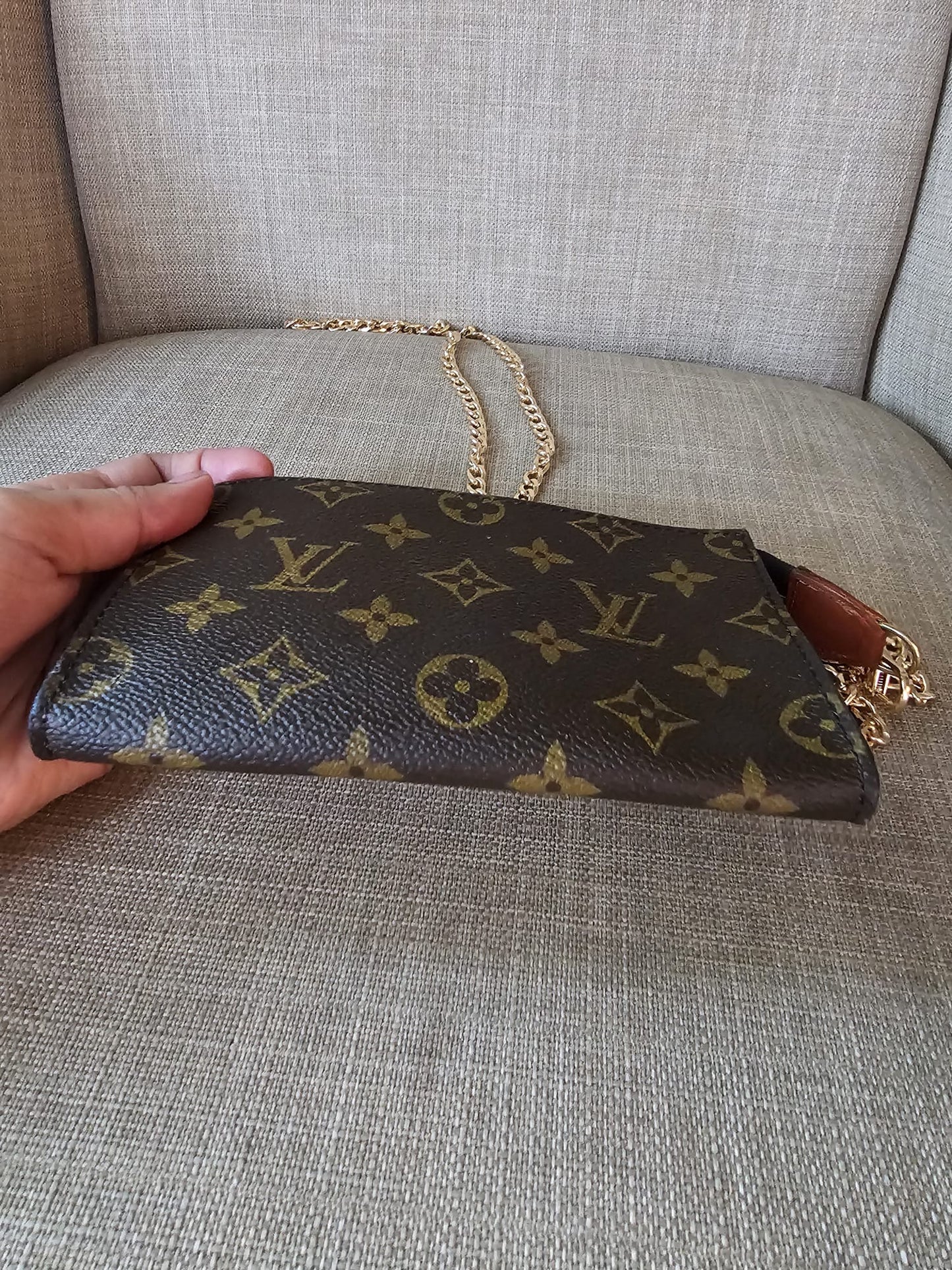 Authentic Louis Vuitton monogram