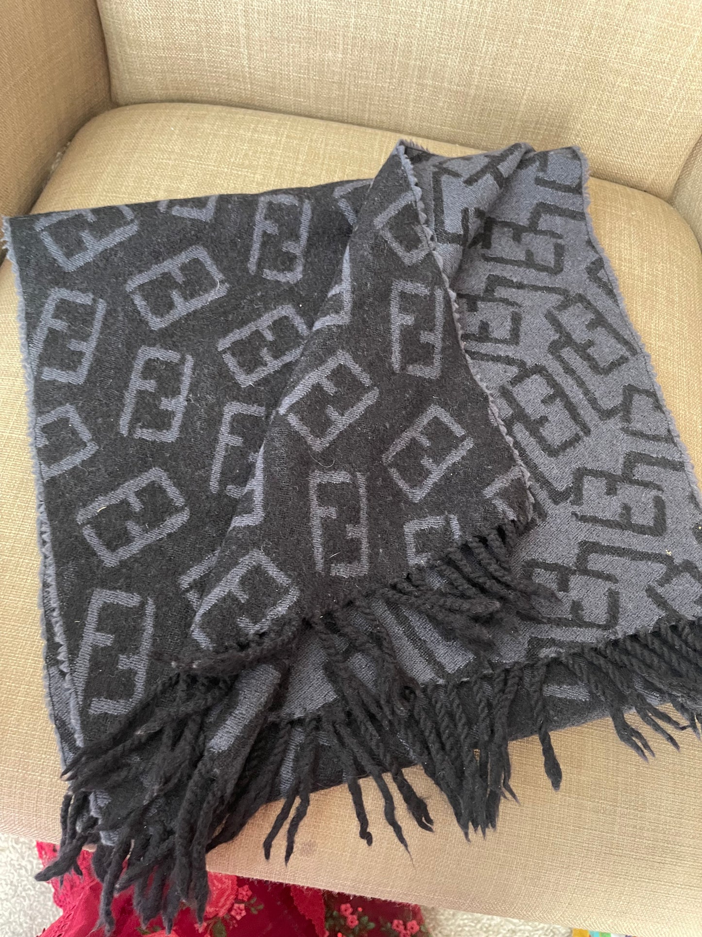 Authentic vintage fendi scarf