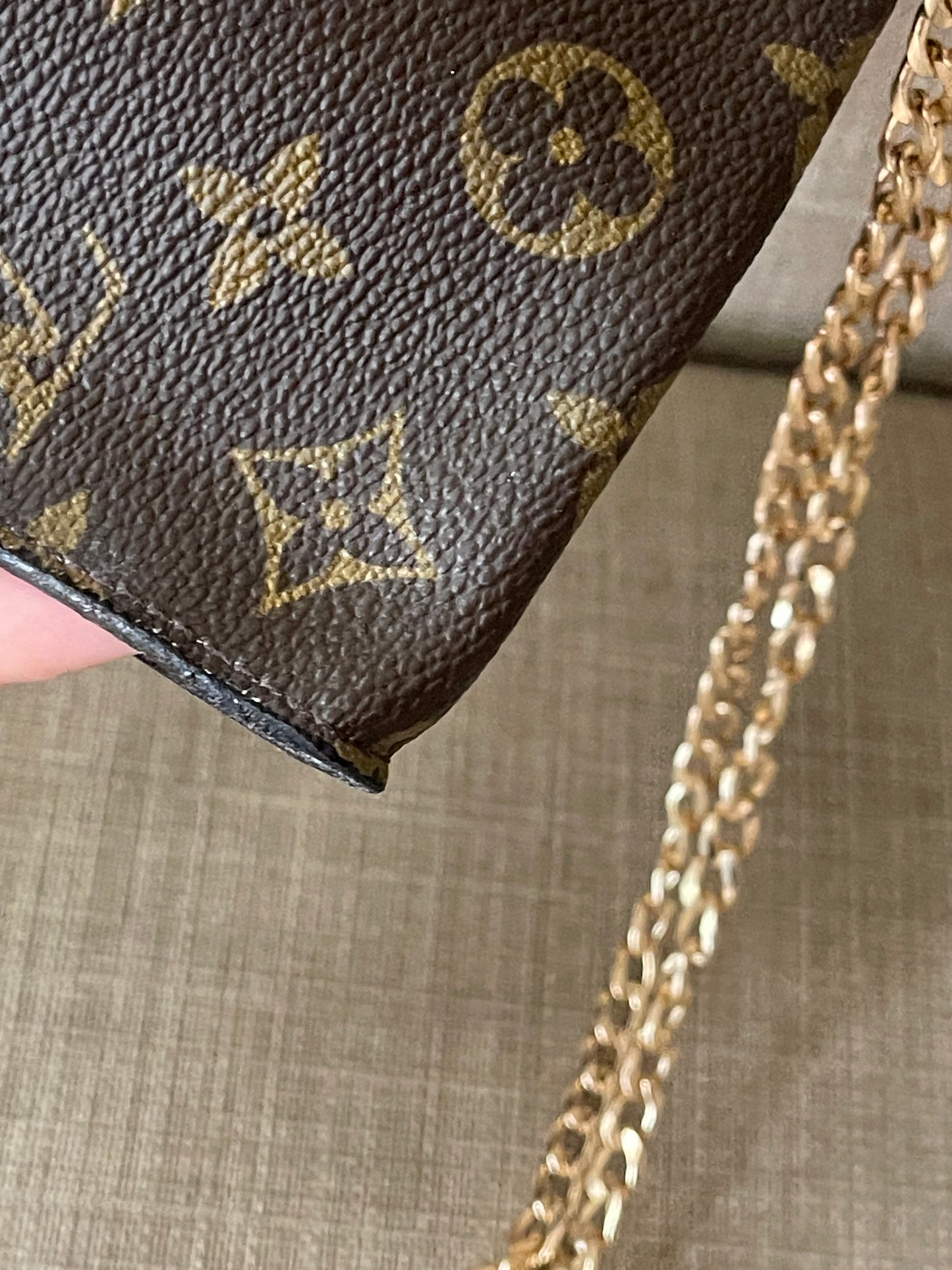 Authentic Louis Vuitton accessory pouch