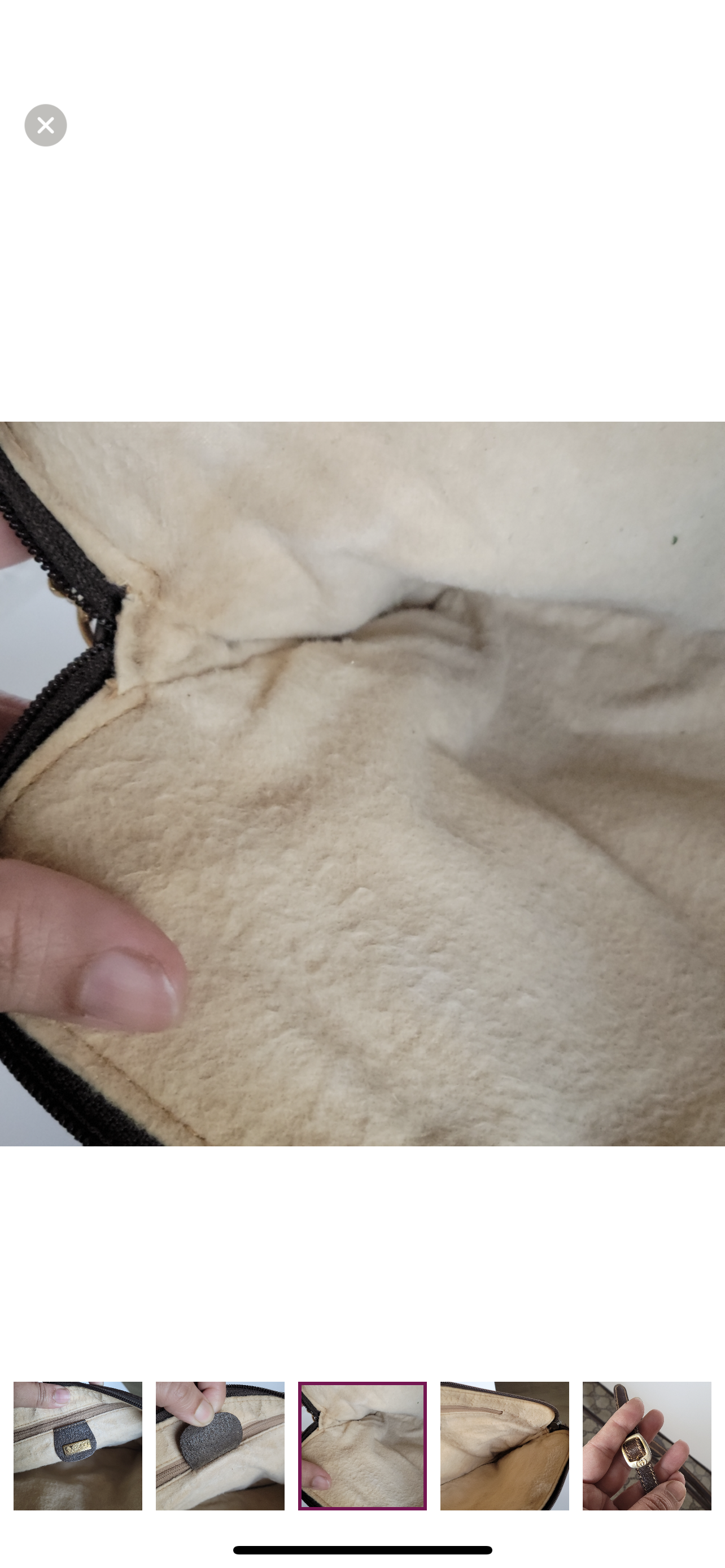 Authentic Gucci vintage crossbody bag