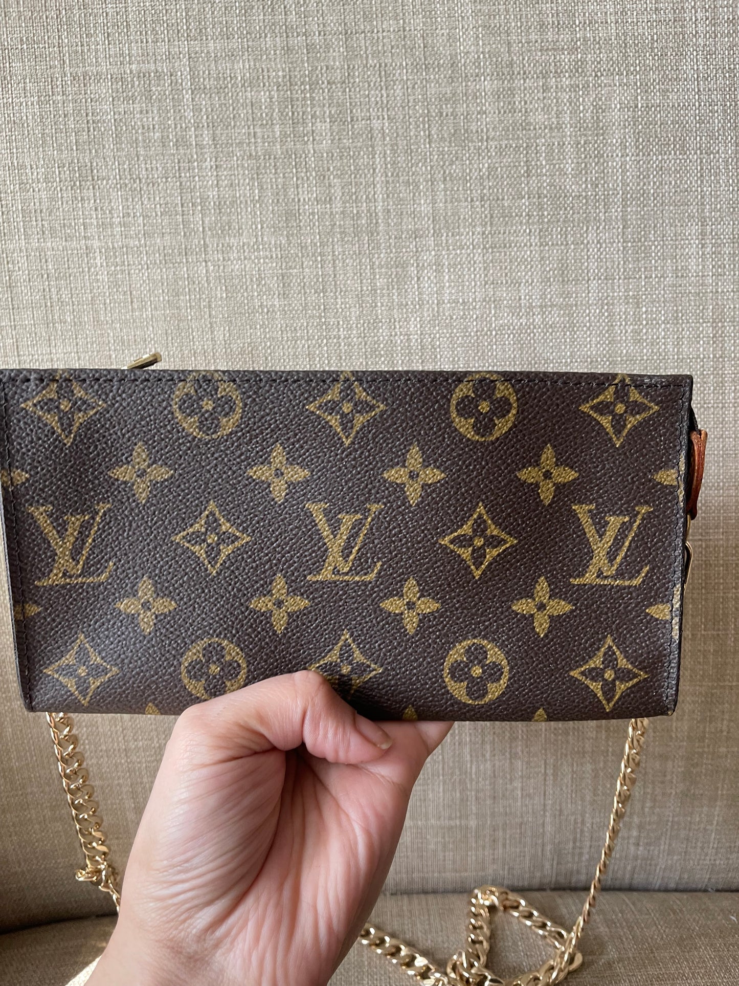 Authentic Louis Vuitton monogram pouch