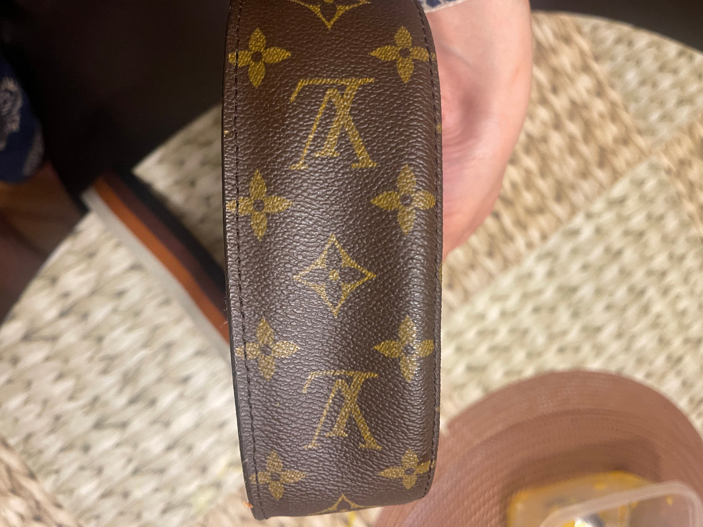 Authentic vintage Louis Vuitton monogram crossbody bag