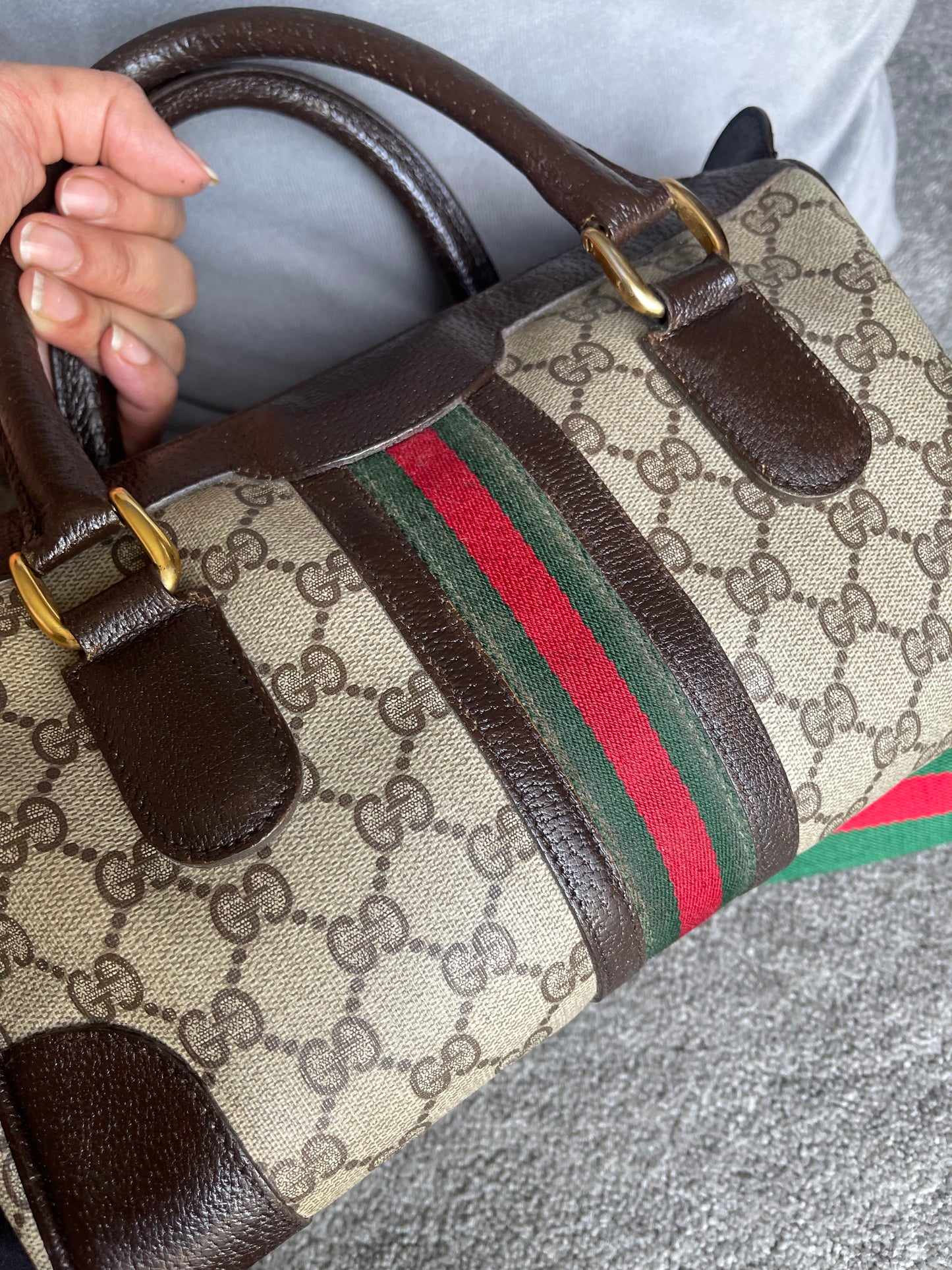 Authentic Gucci vintage satchel bag