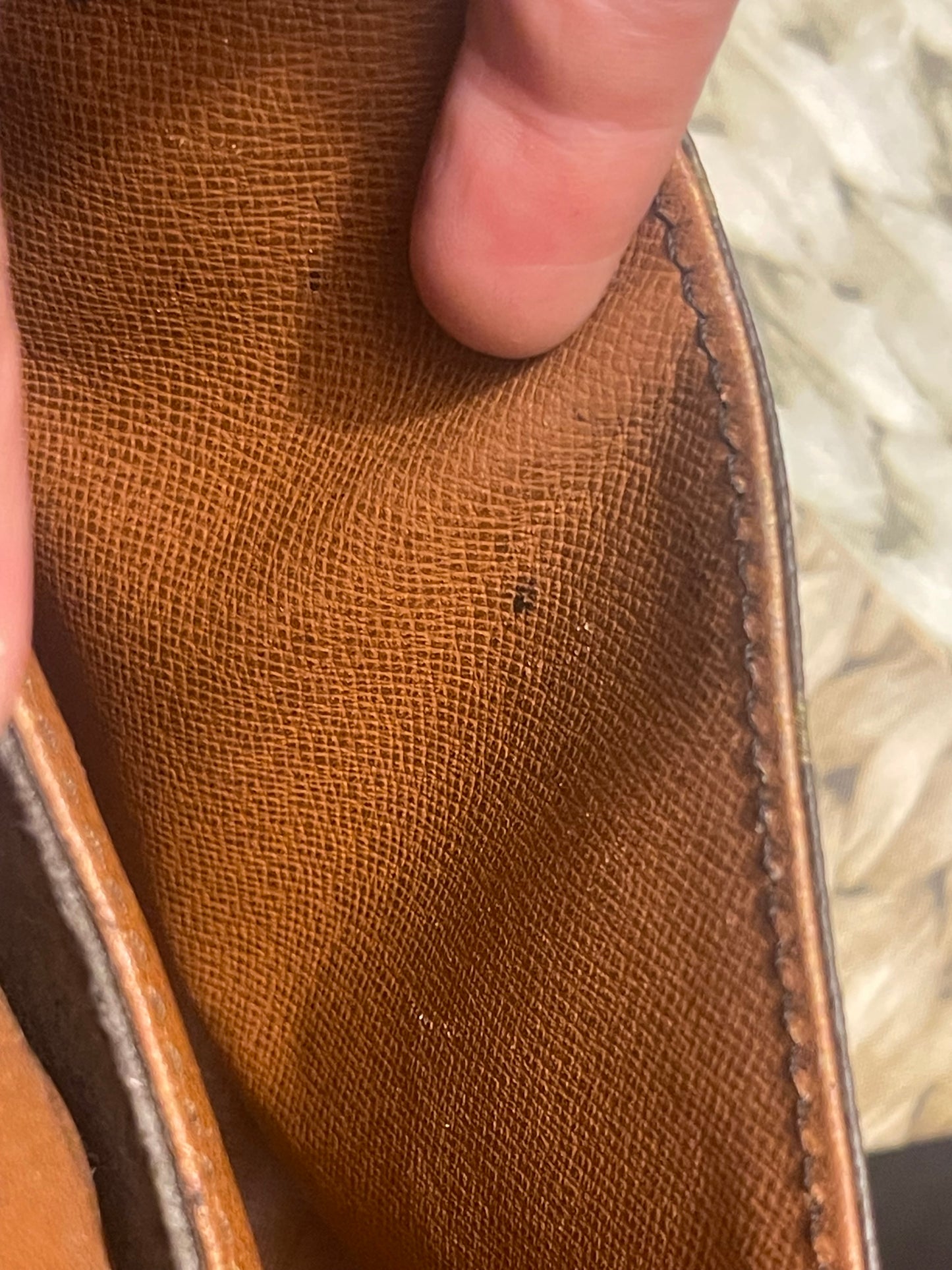 Authentic vintage Louis Vuitton monogram crossbody bag