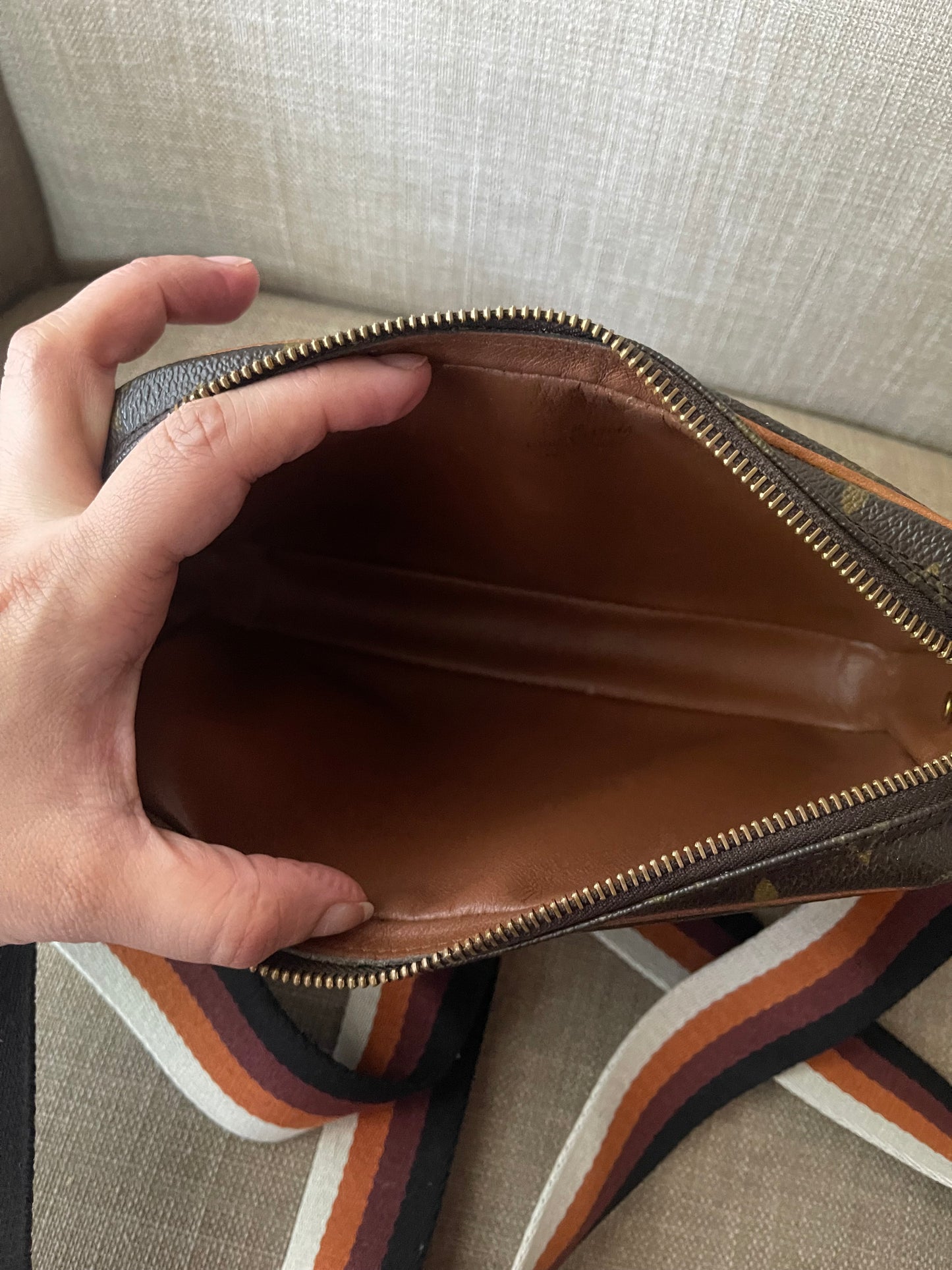 Authentic Louis Vuitton vintage clutch crossbody bag