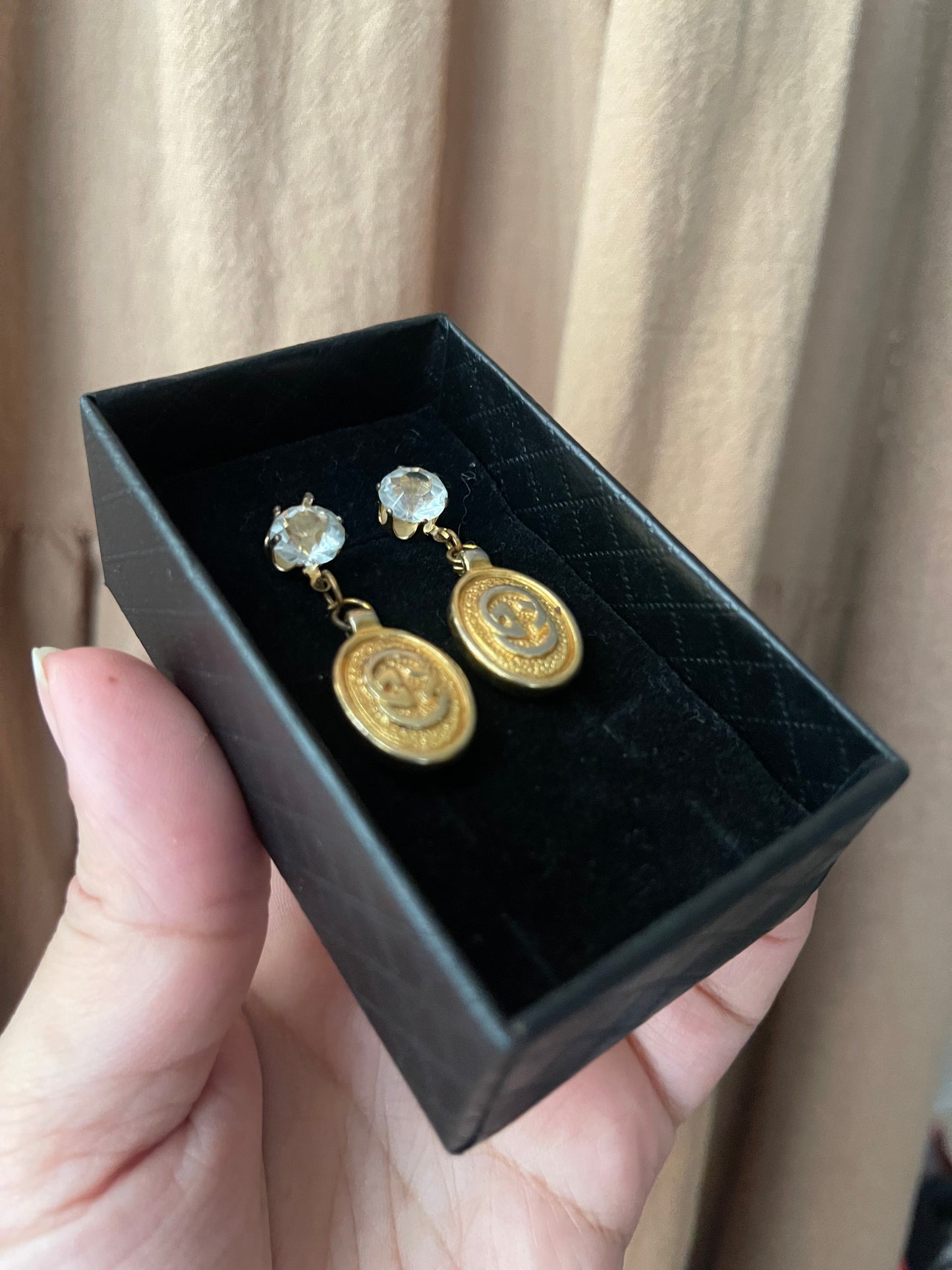Authentic Gucci charm earring