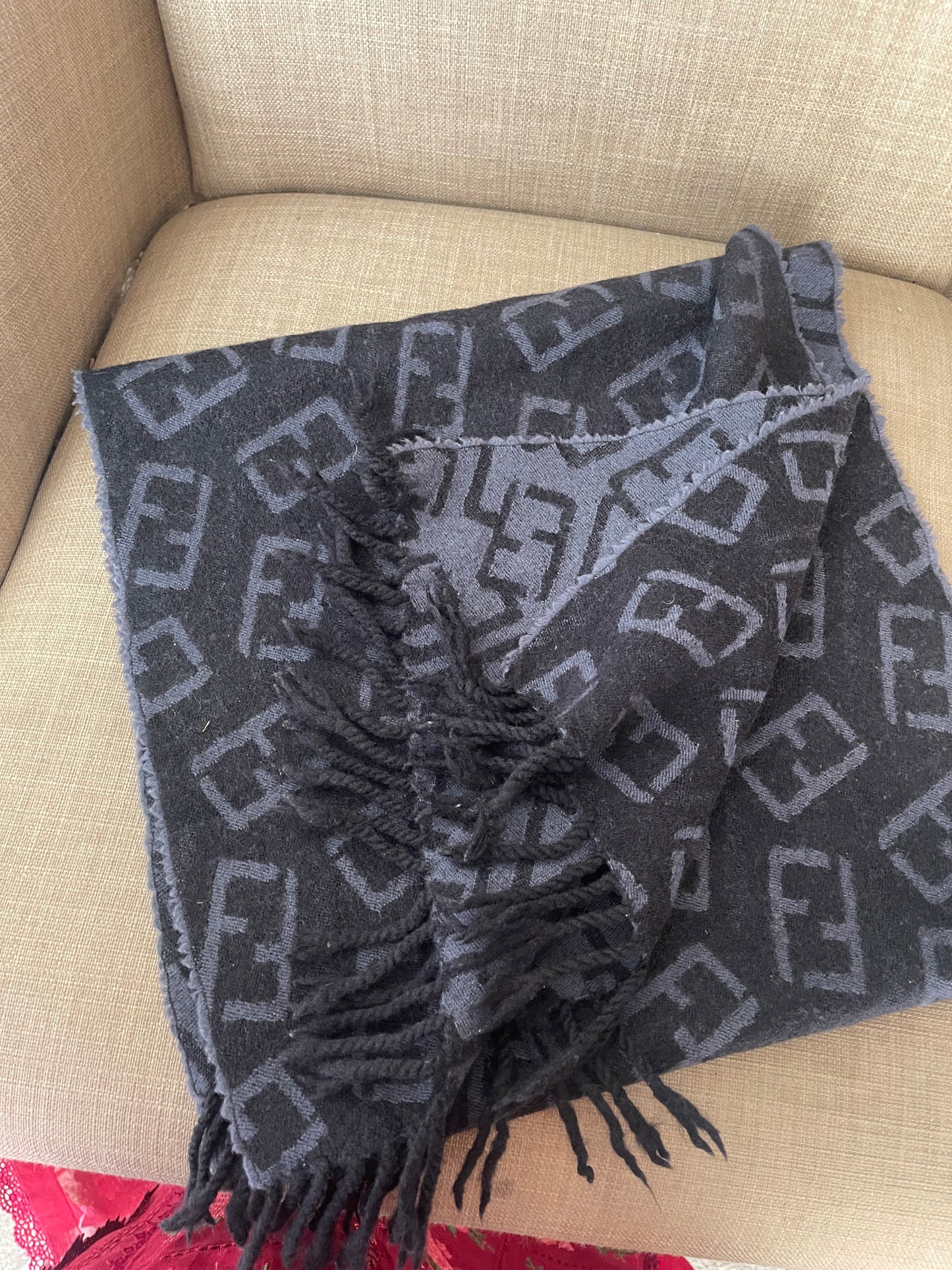Authentic vintage fendi scarf