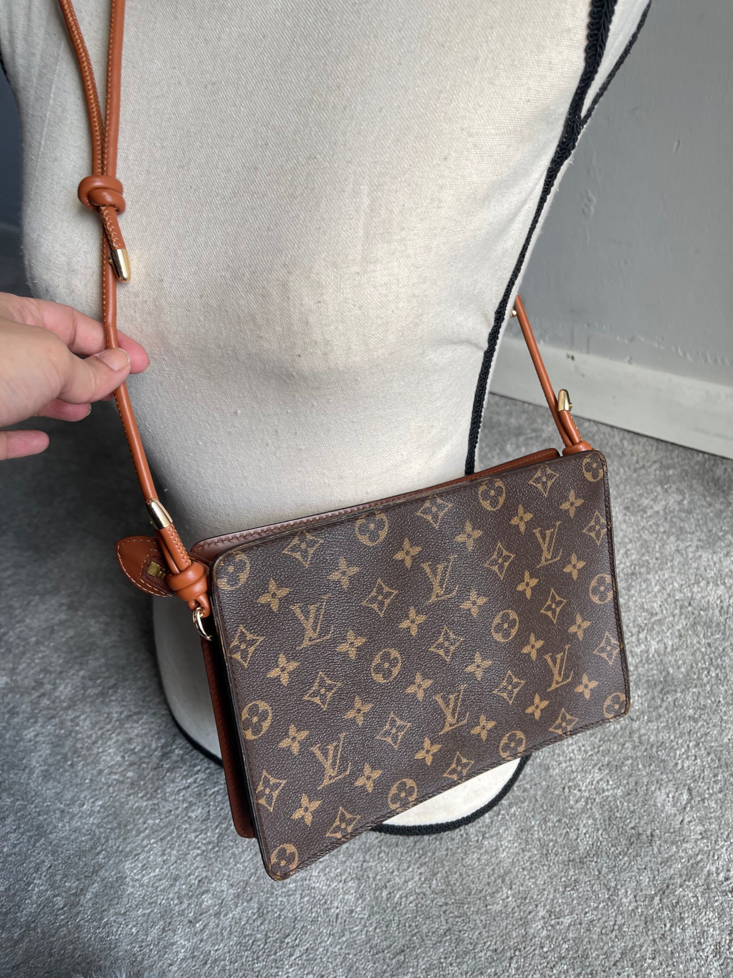 Authentic Louis Vuitton monogram clutch bag