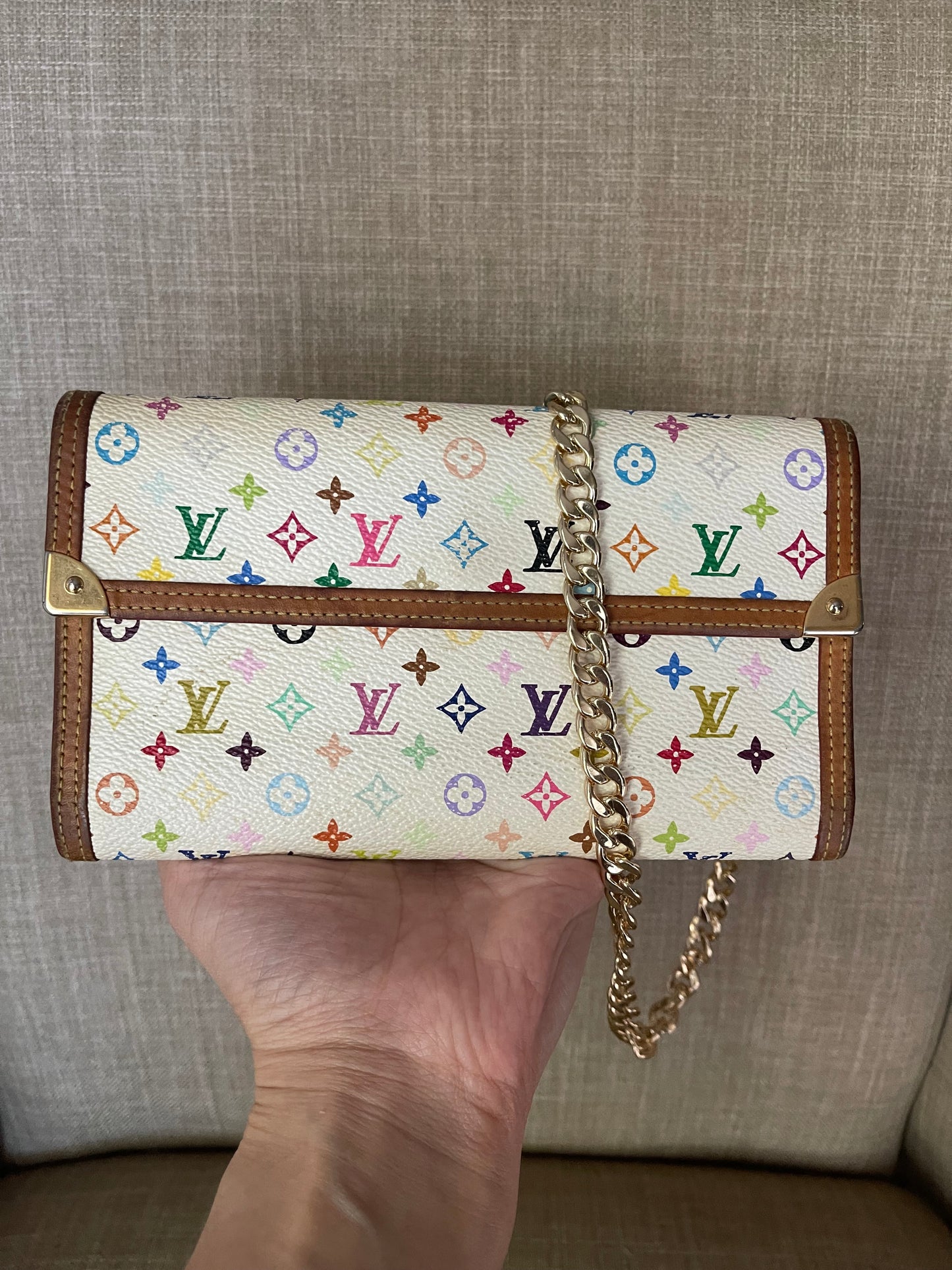 Authentic Louis Vuitton monogram multi wallet