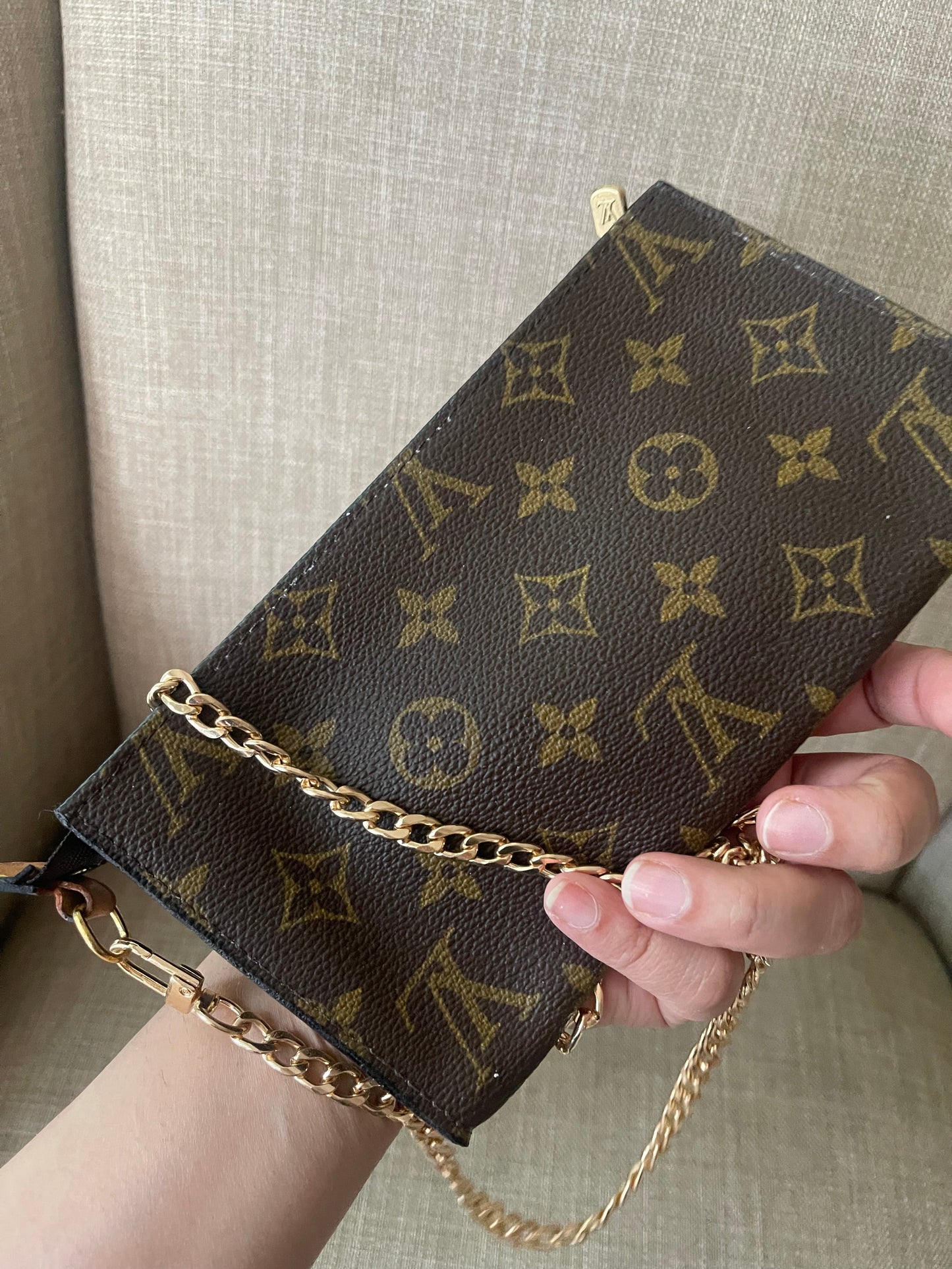 Authentic Louis Vuitton accessory pouch