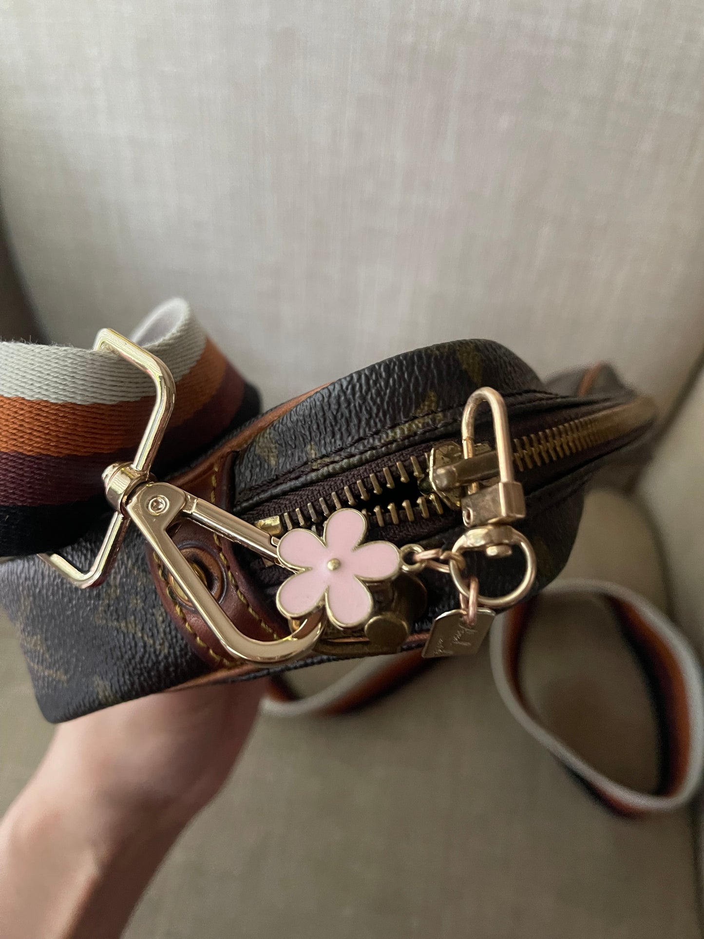 Authentic Louis Vuitton vintage clutch crossbody bag