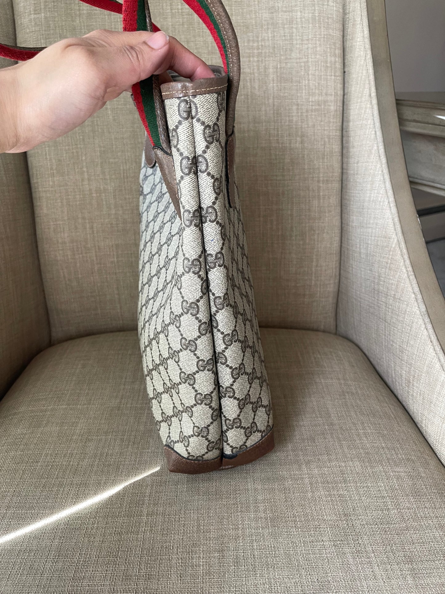 Authentic Gucci vintage tote bag