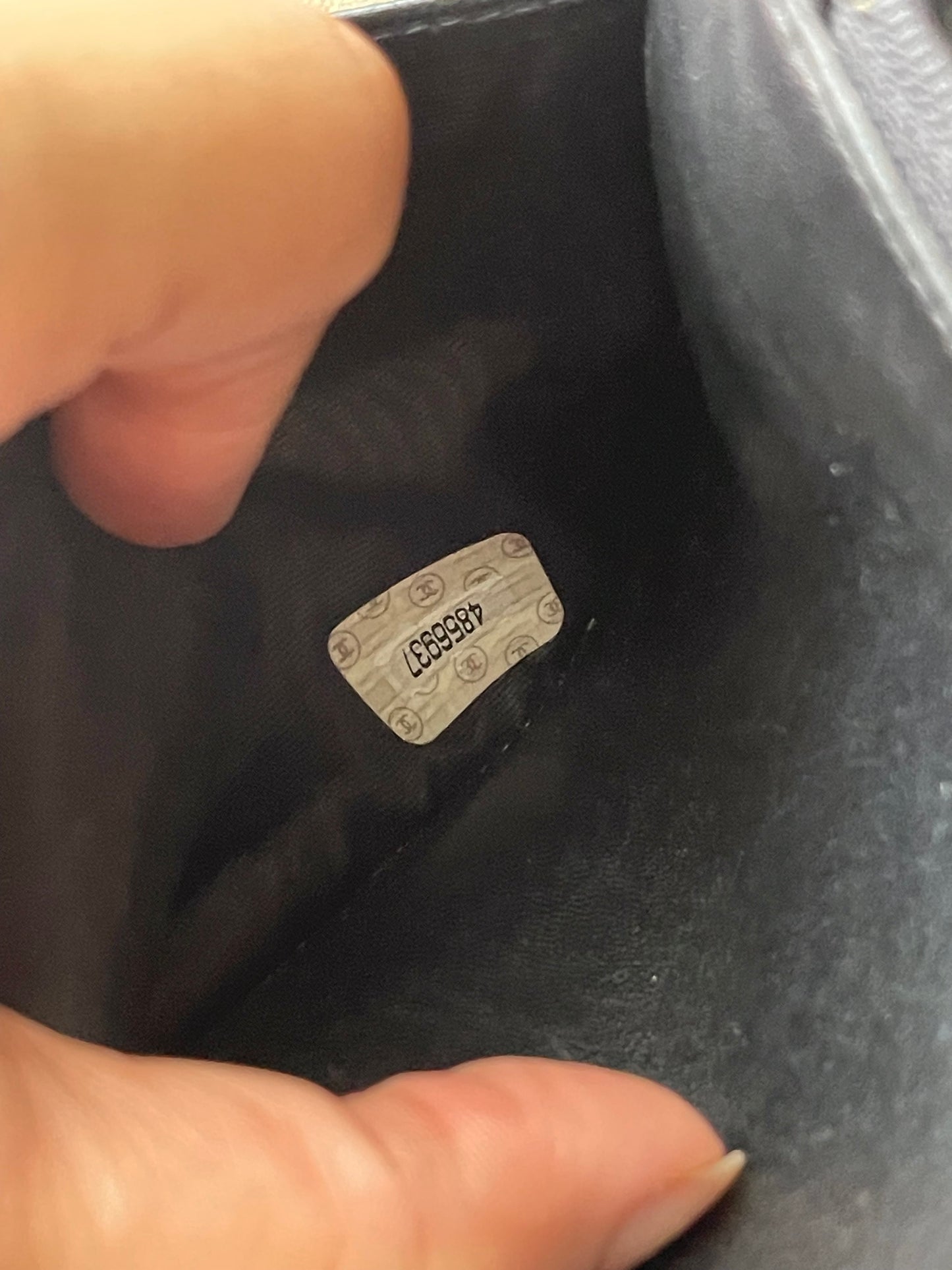 Authentic vintage CHANEL LEATHER WALLET