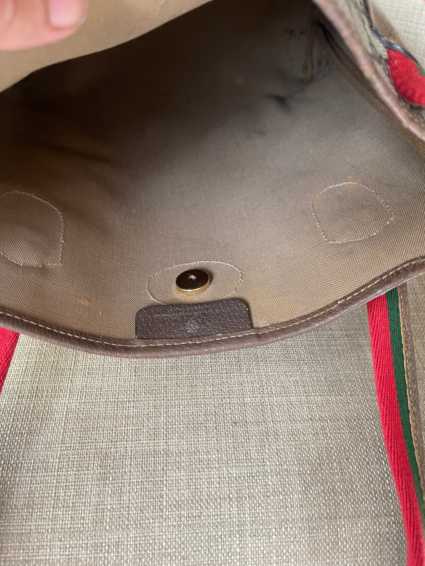 Authentic Gucci vintage tote bag