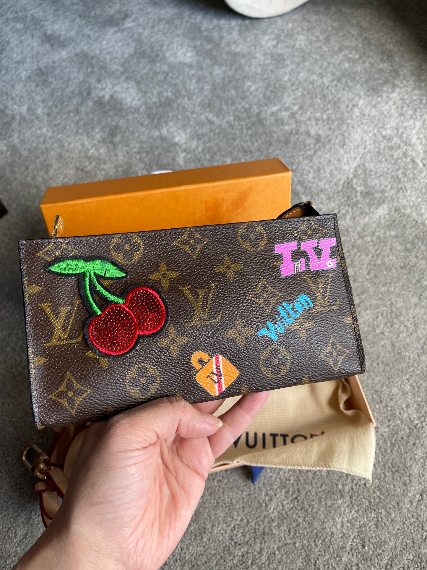 Authentic Louis Vuitton monogram accessory pouch