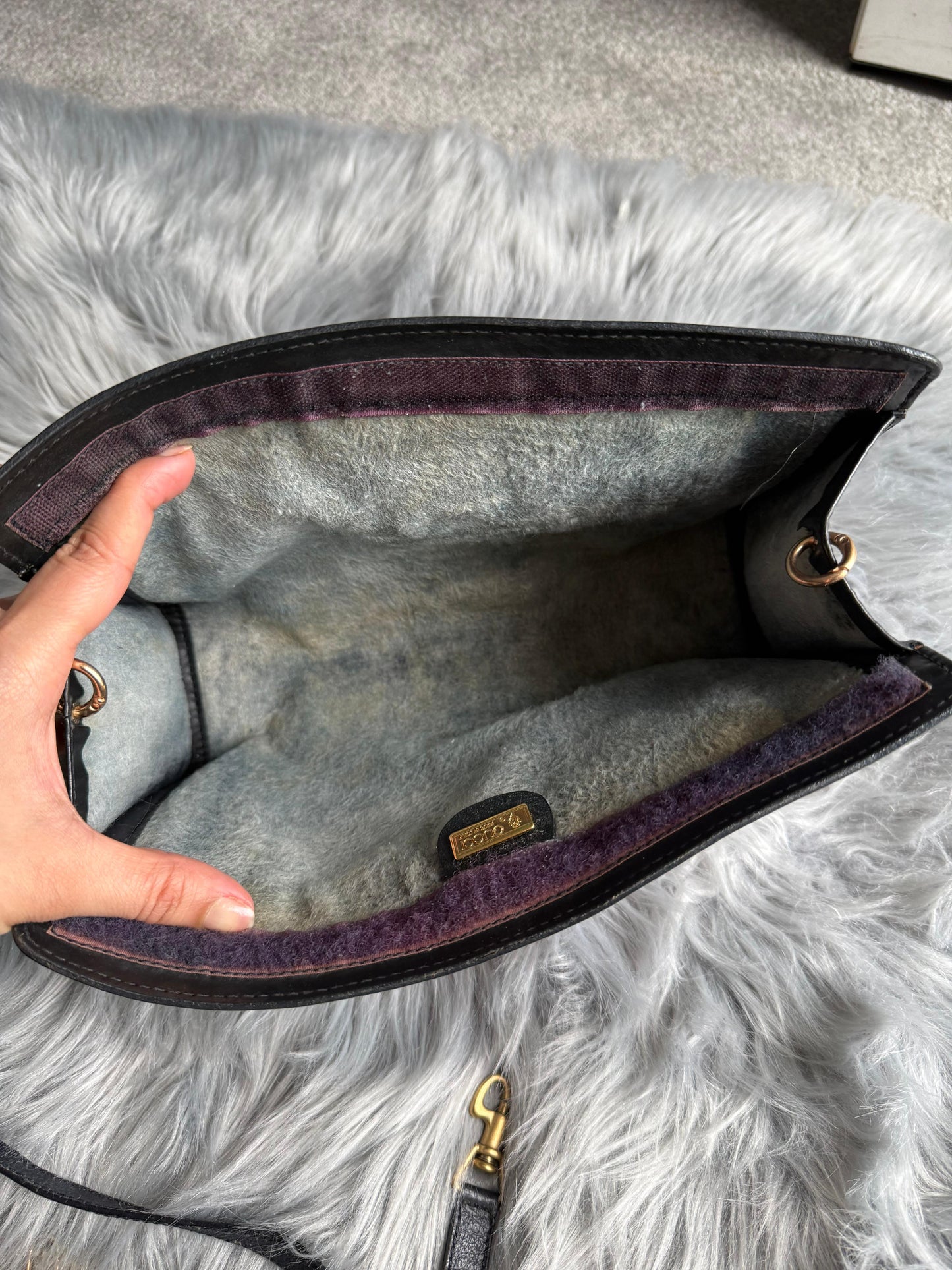 Authentic vintage Gucci crossbody bag