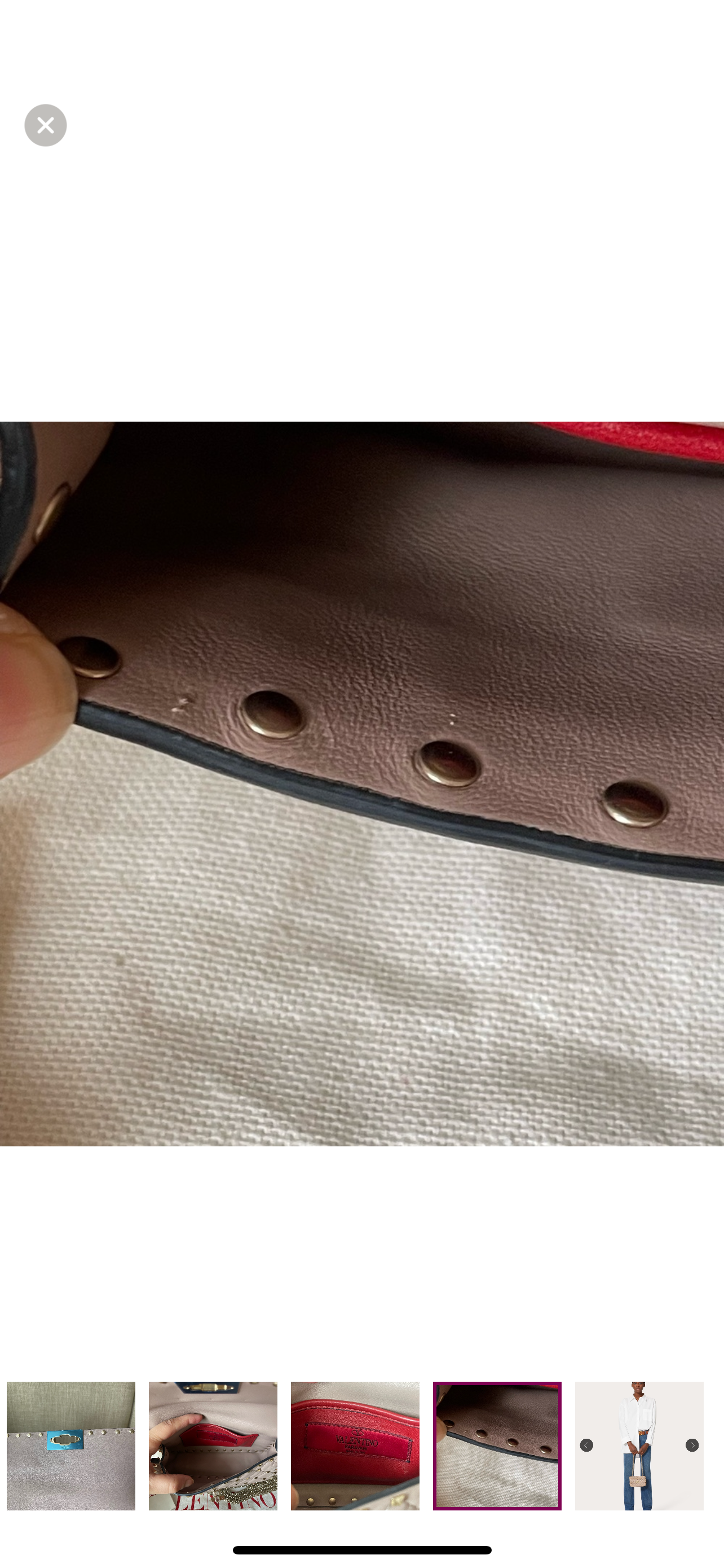 Authentic rockstud Valentino bag