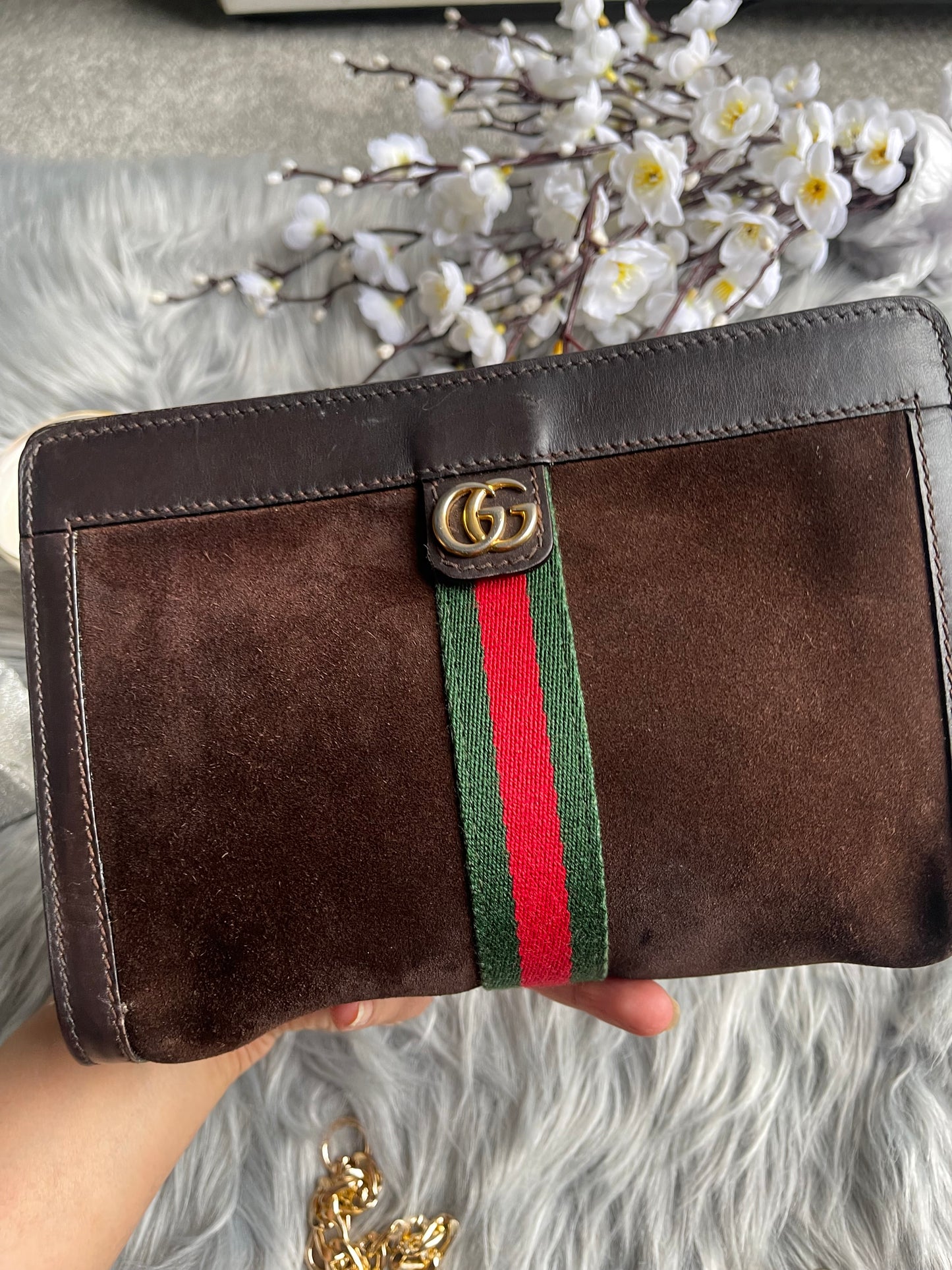 Authentic Gucci vintage Ophidia mini bag