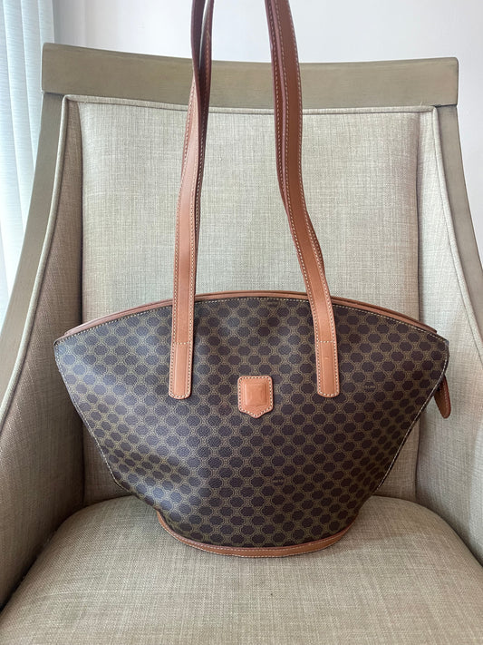 Authentic Celine vintage tote bag