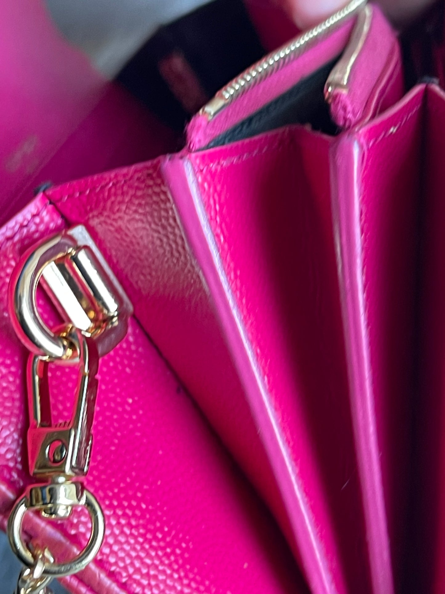 Authentic YSL V stich bifold wallet