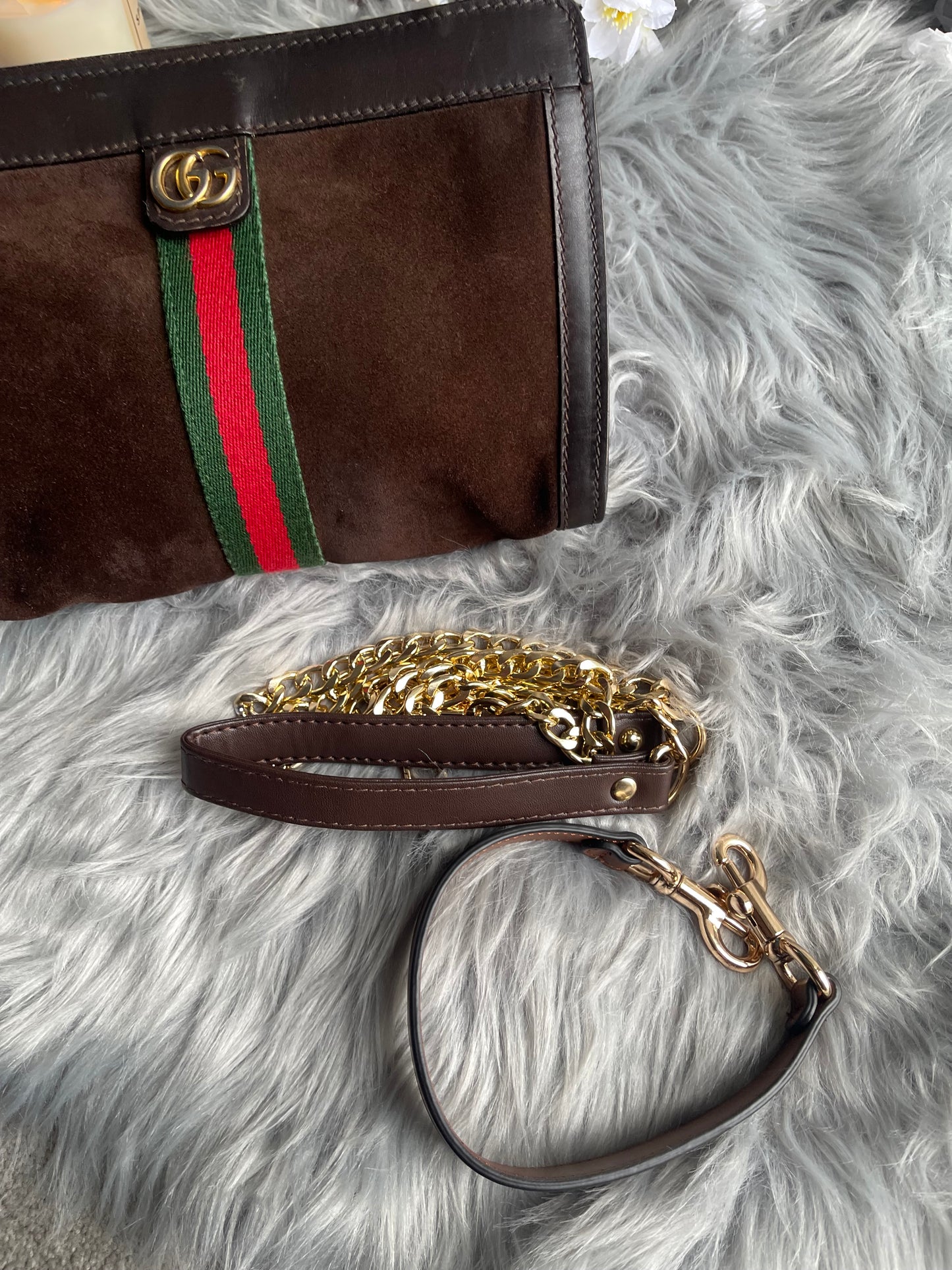 Authentic Gucci vintage Ophidia mini bag