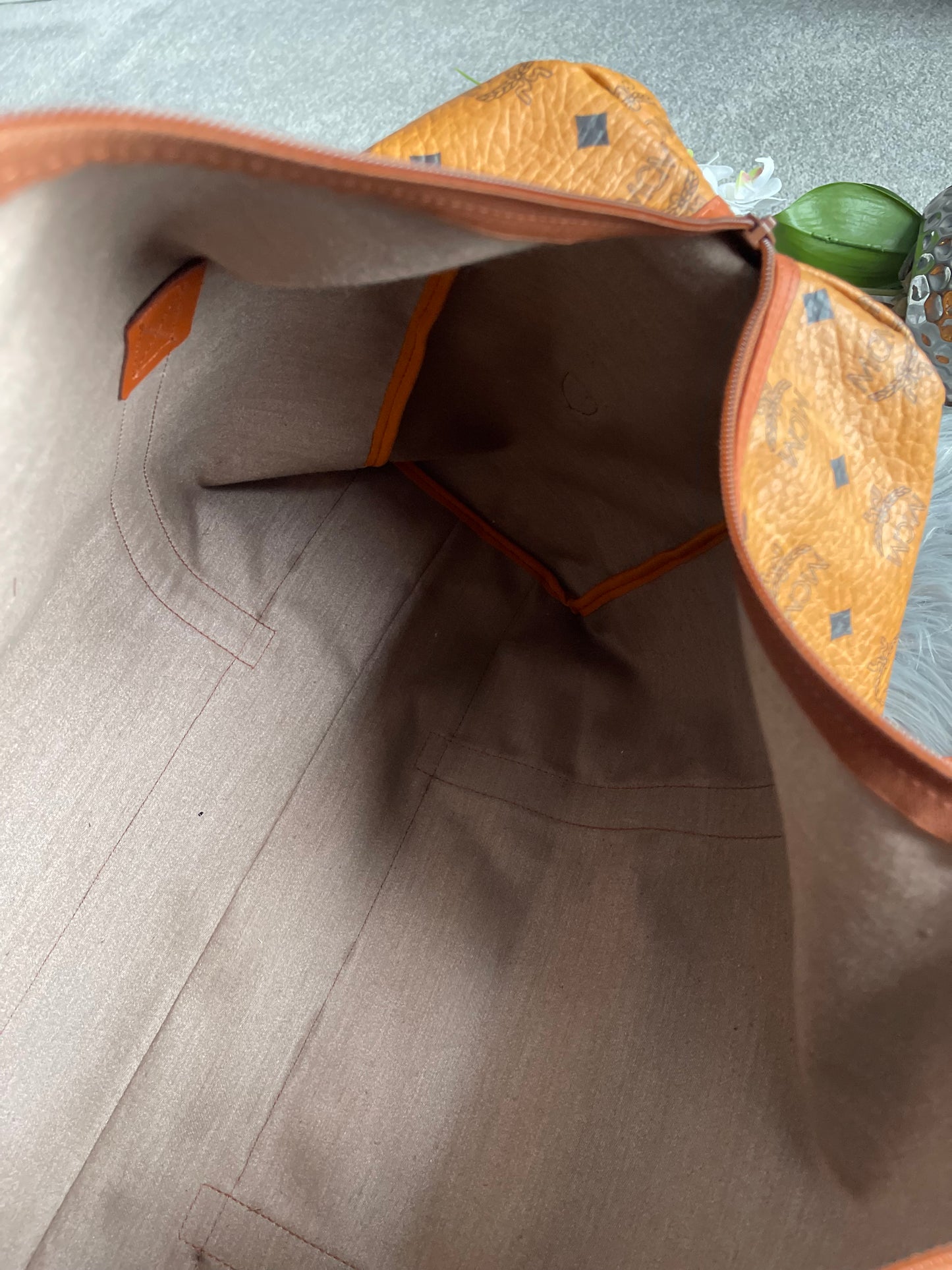 Authentic MCM vintage duffle bag