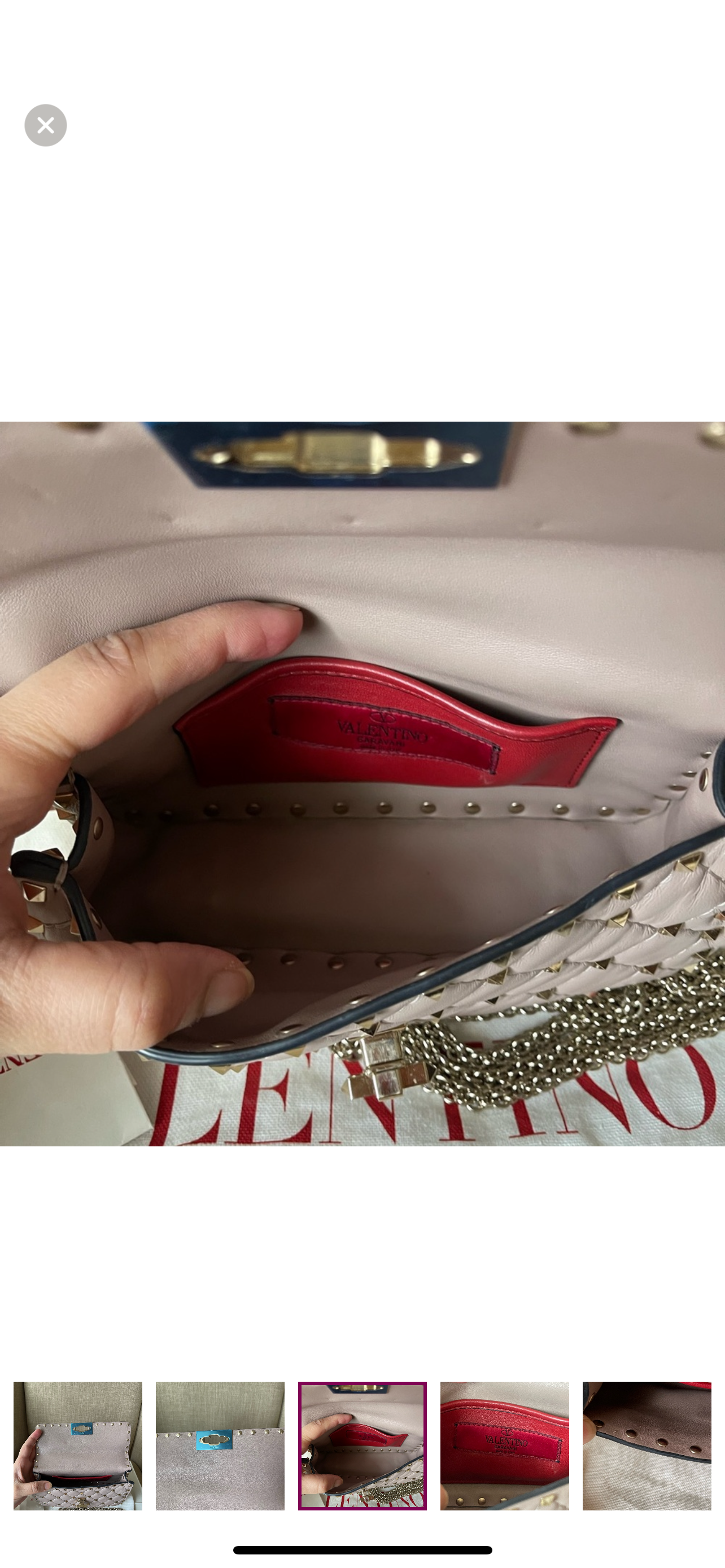 Authentic rockstud Valentino bag