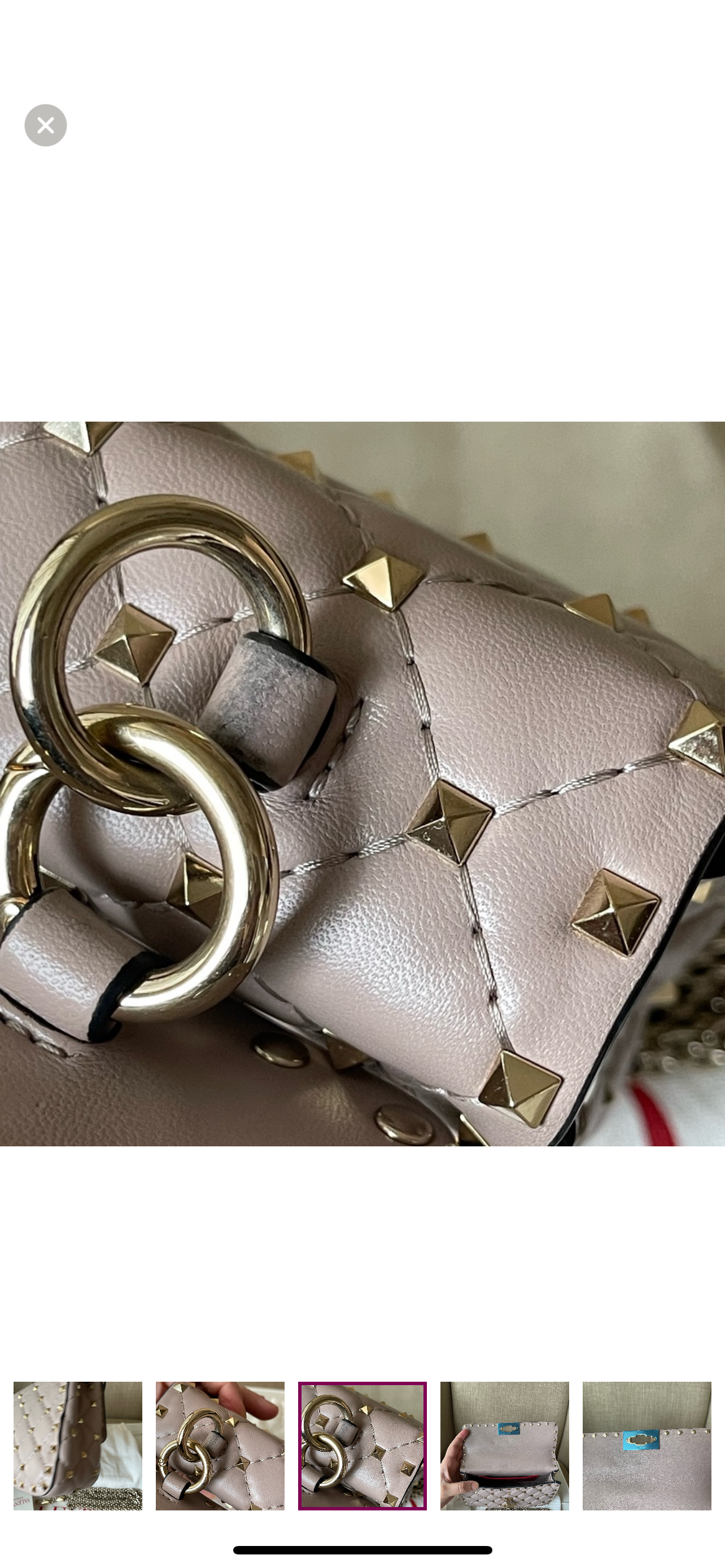 Authentic rockstud Valentino bag