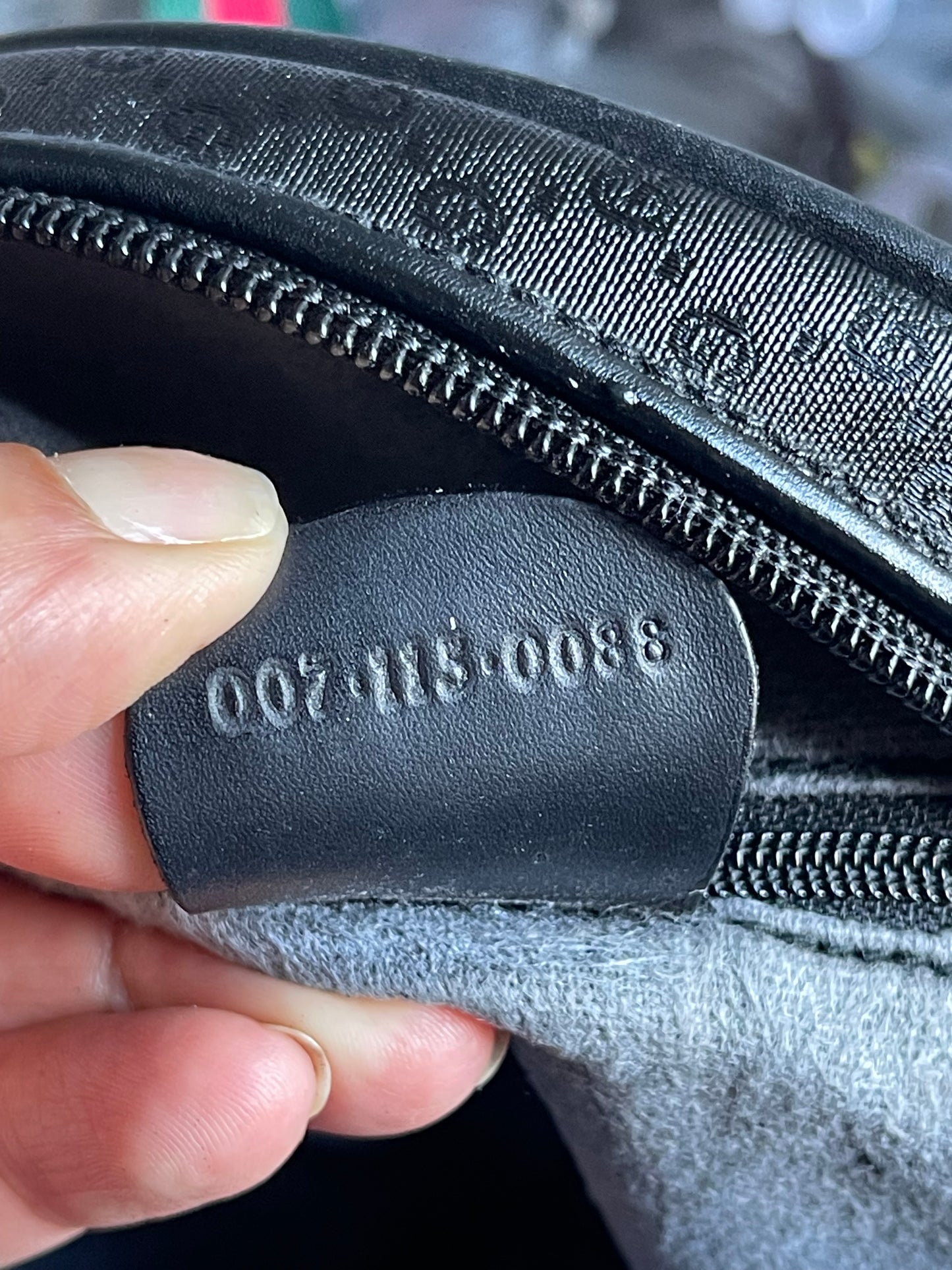 Authentic Gucci vintage GG canvas crossbody bag