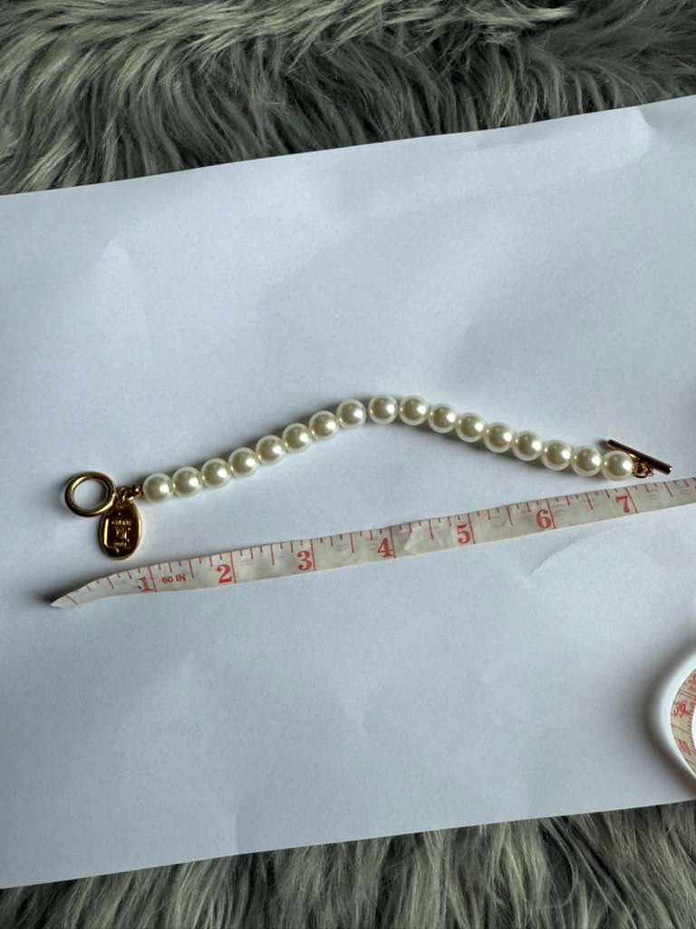Upcycled vintage charm bracelet