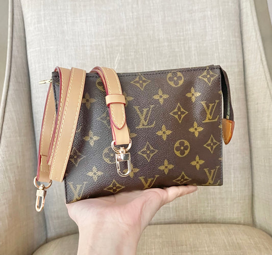 Authentic Louis Vuitton toilette pouch