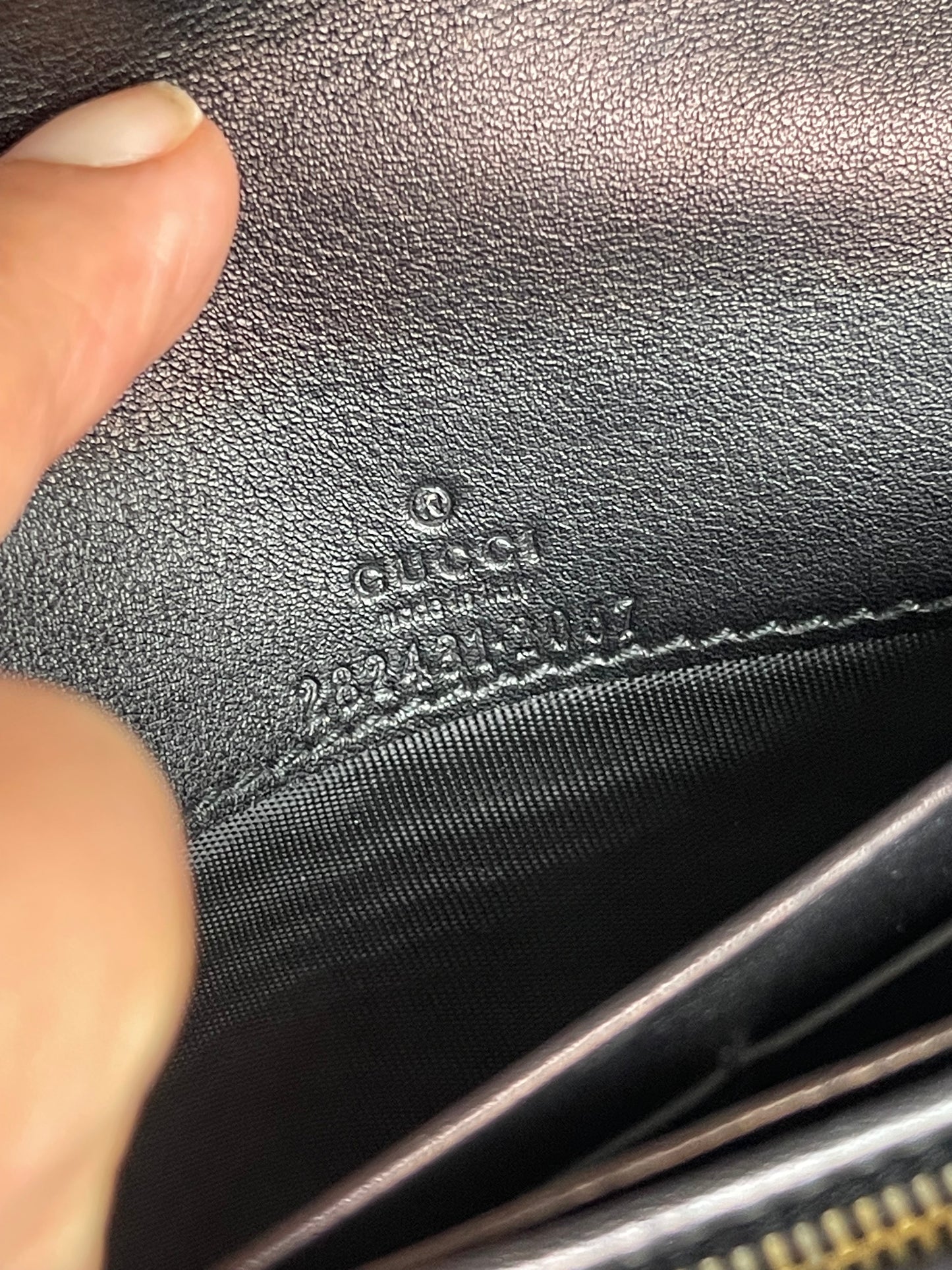 Authentic Gucci vintage GG marmont wallet