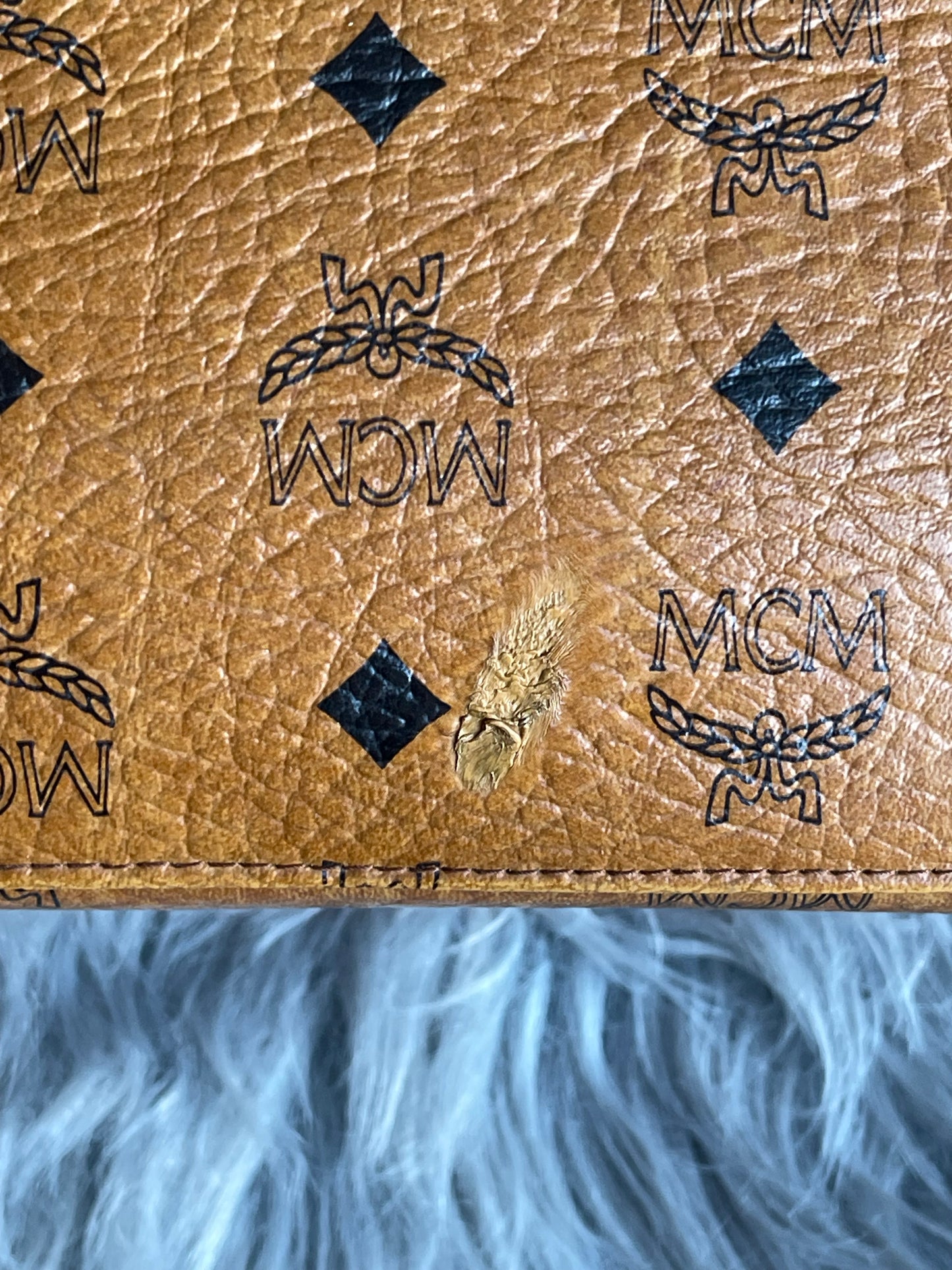 Authentic vintage MCM mini crossbody bad