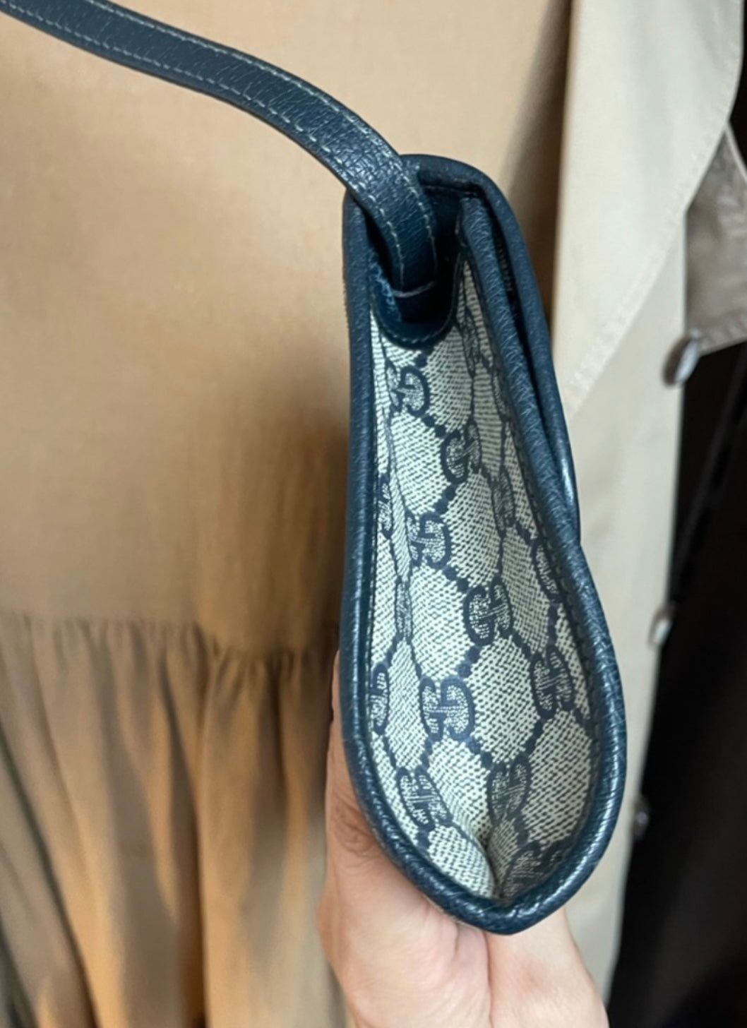 Authentic vintage Gucci crossbody bag