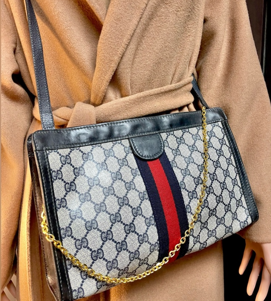 Authentic vintage Gucci crossbody bag