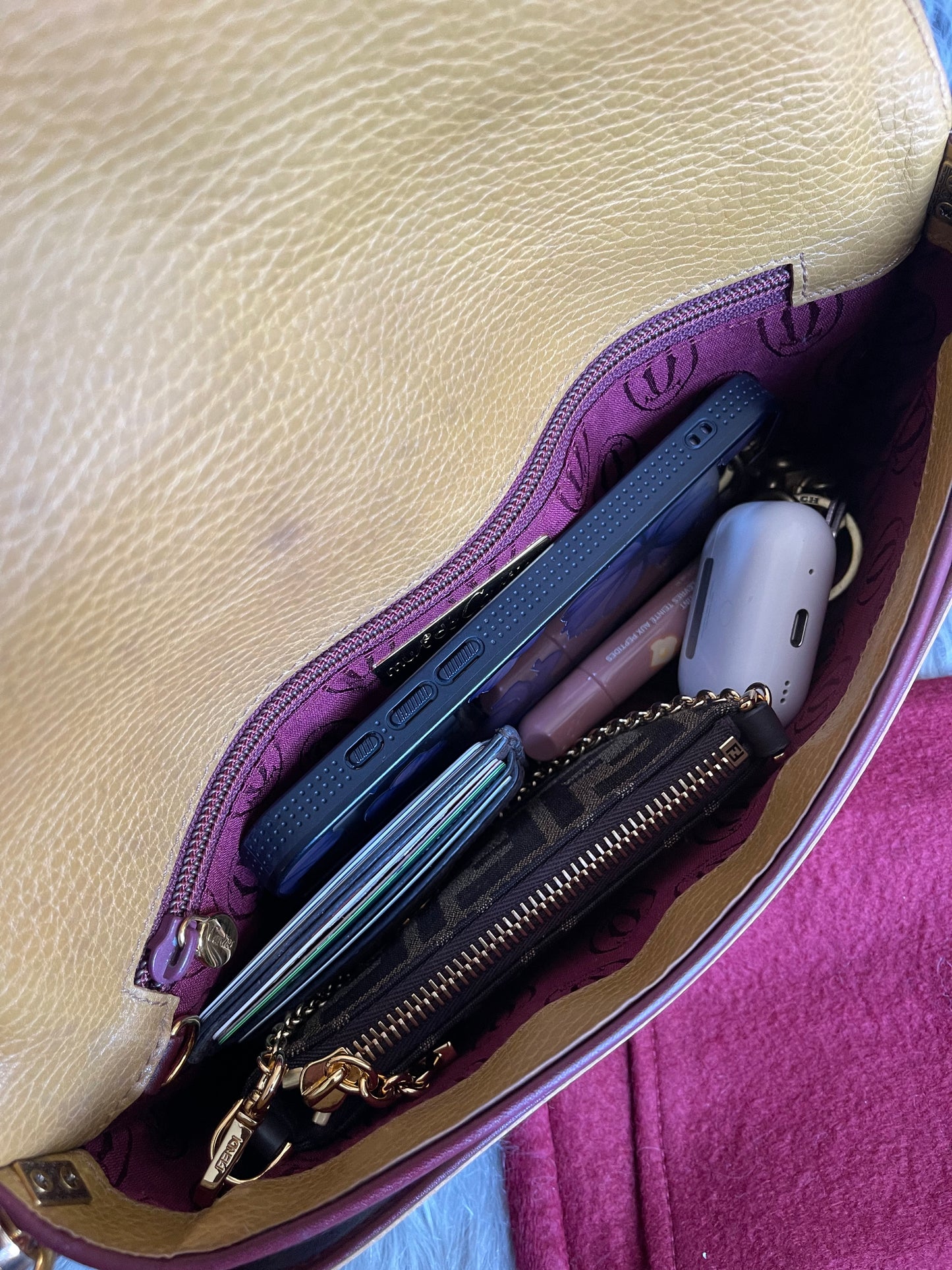 Authentic Cartier vintage shoulder bag