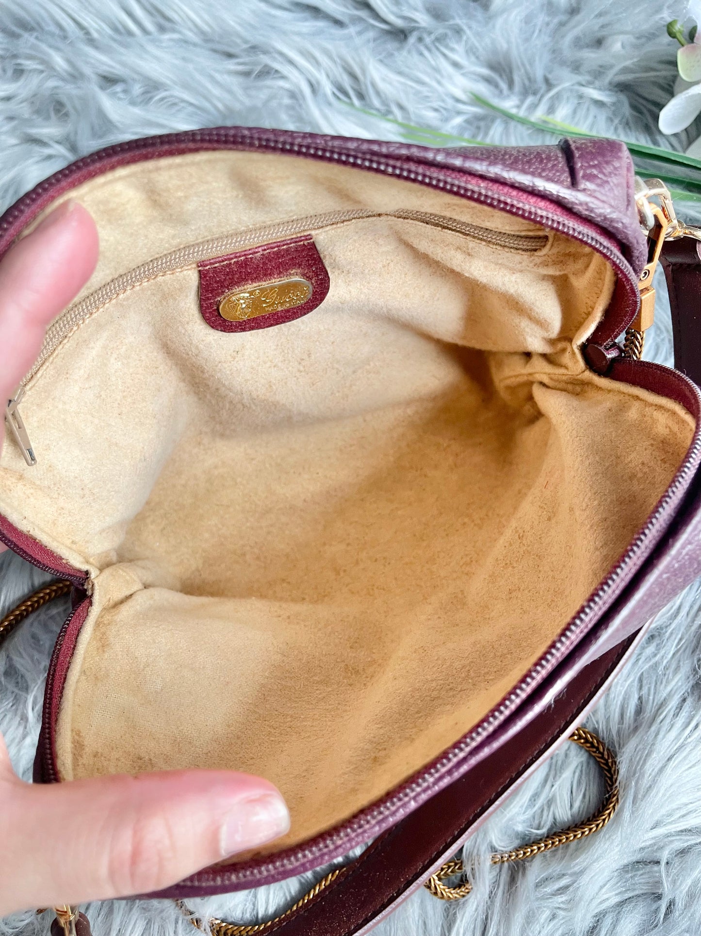 Authentic Gucci vintage mini crossbody bag