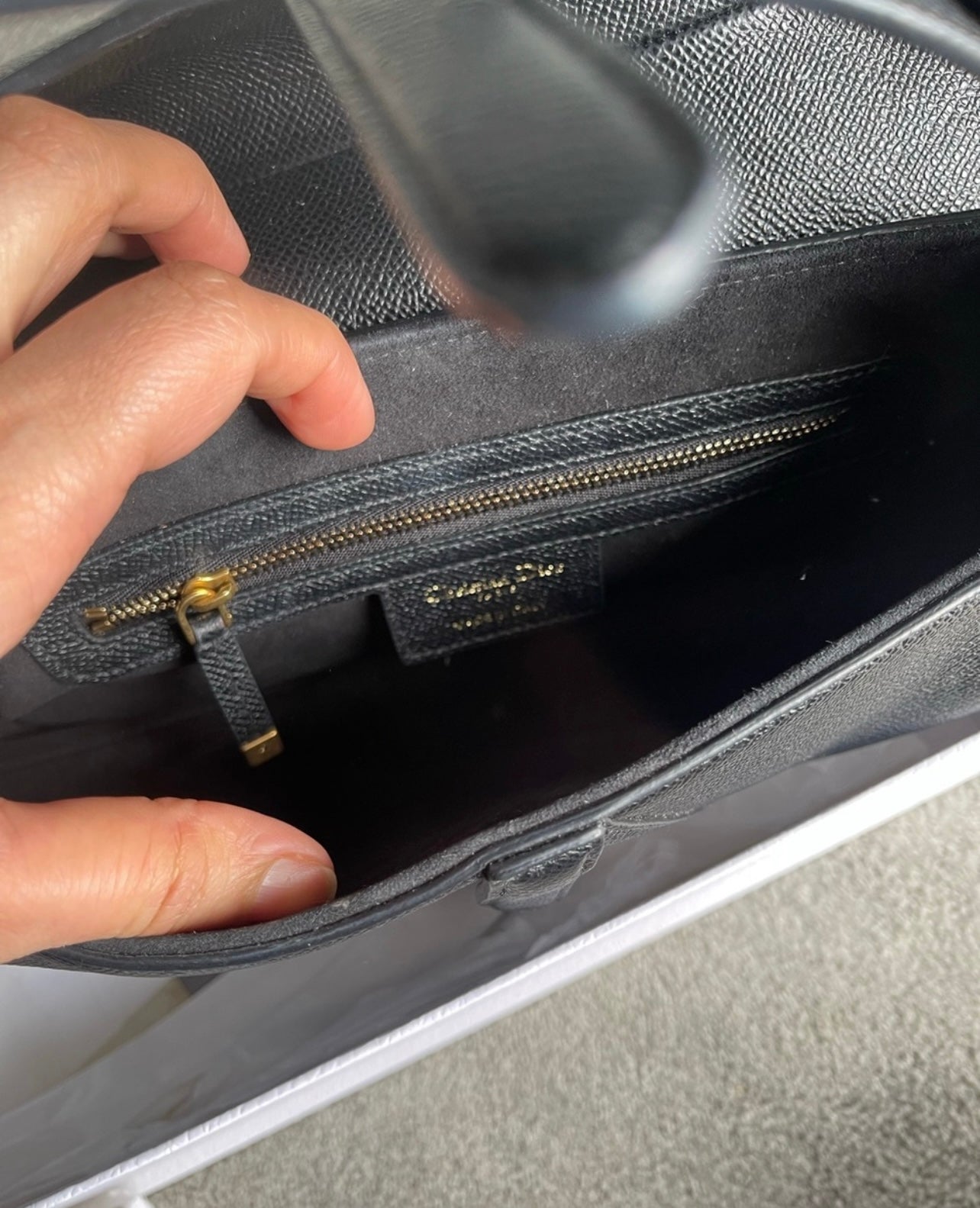 Authentic Christian Dior saddle bag medium