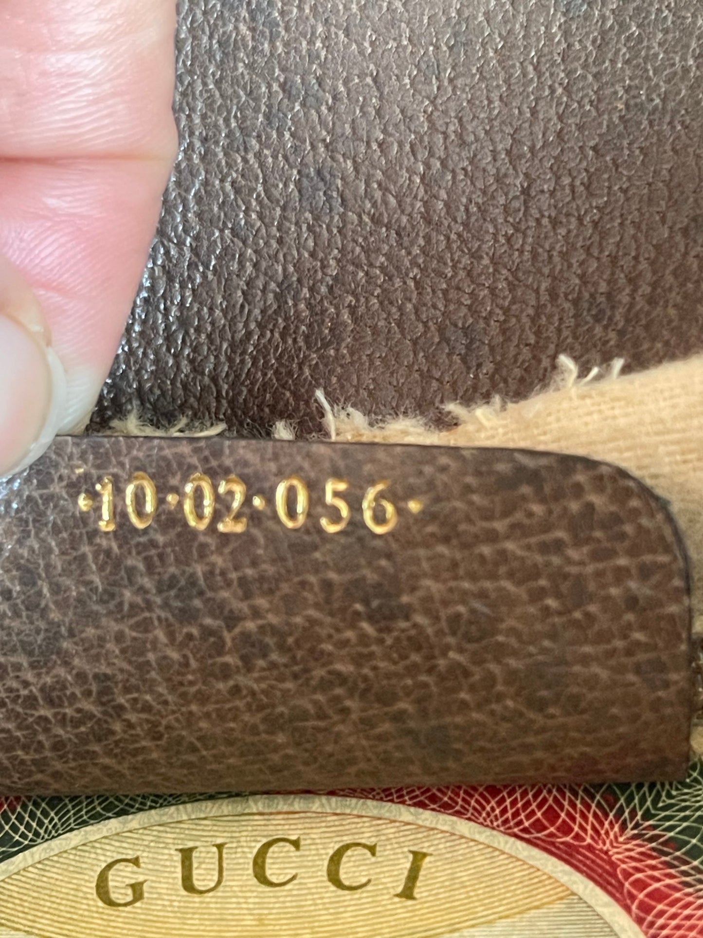 Authentic Gucci GG canvas crossbody