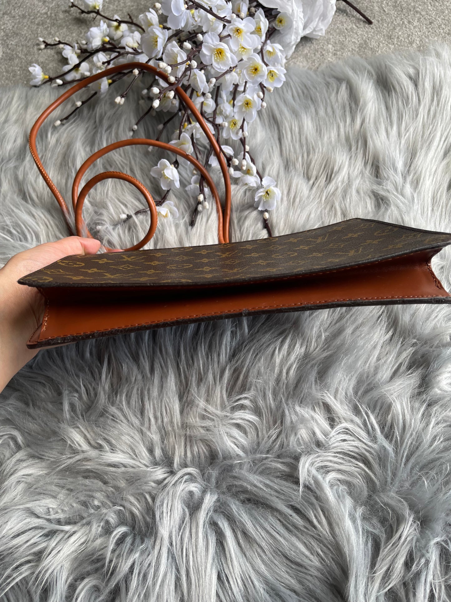 Authentic Louis Vuitton monogram clutch bag