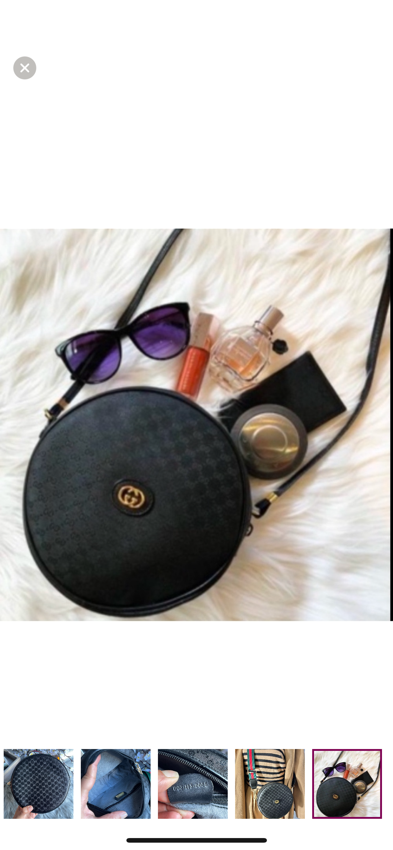 Authentic Gucci vintage crossbody bag