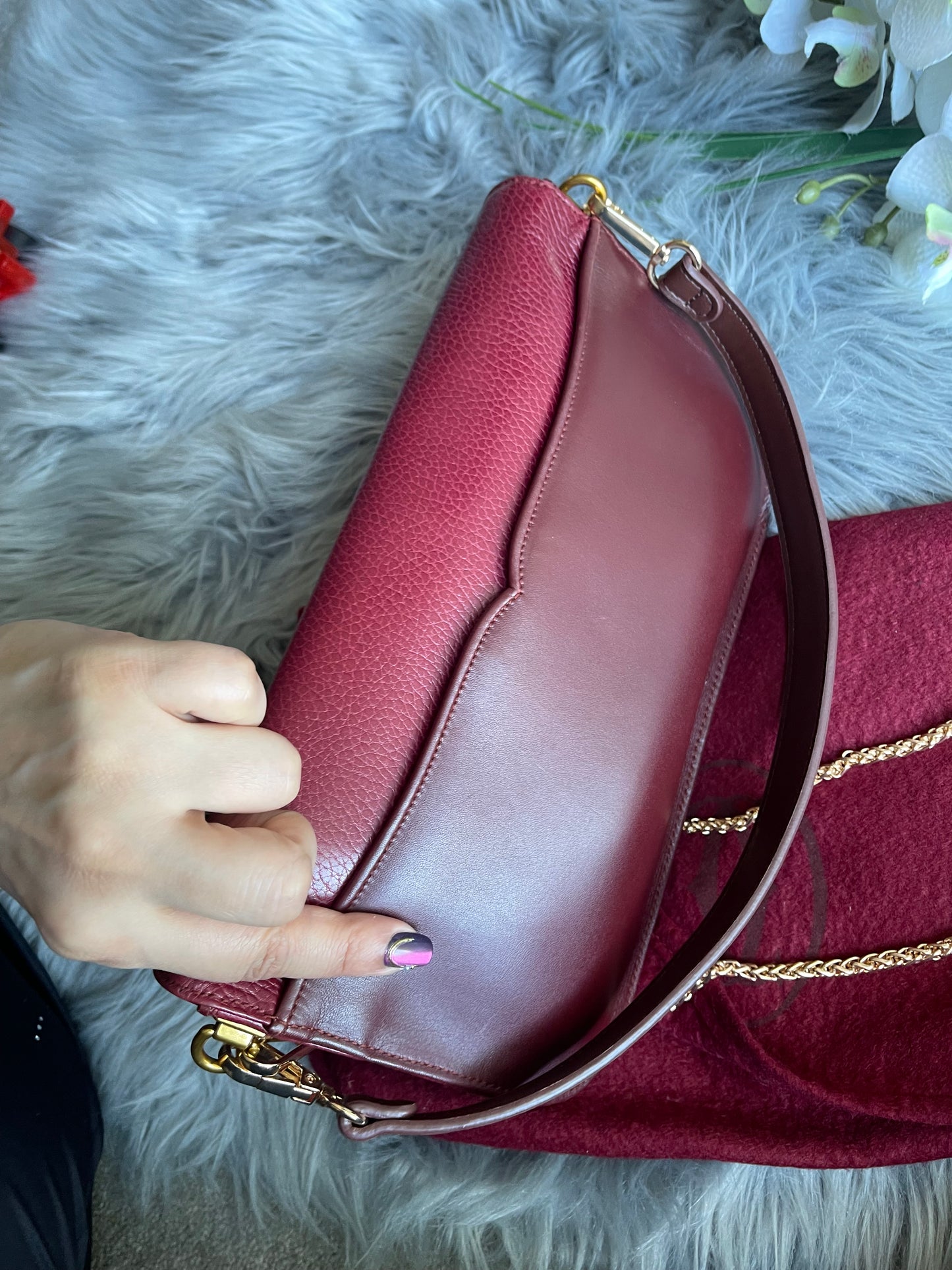 Authentic Cartier vintage shoulder bag