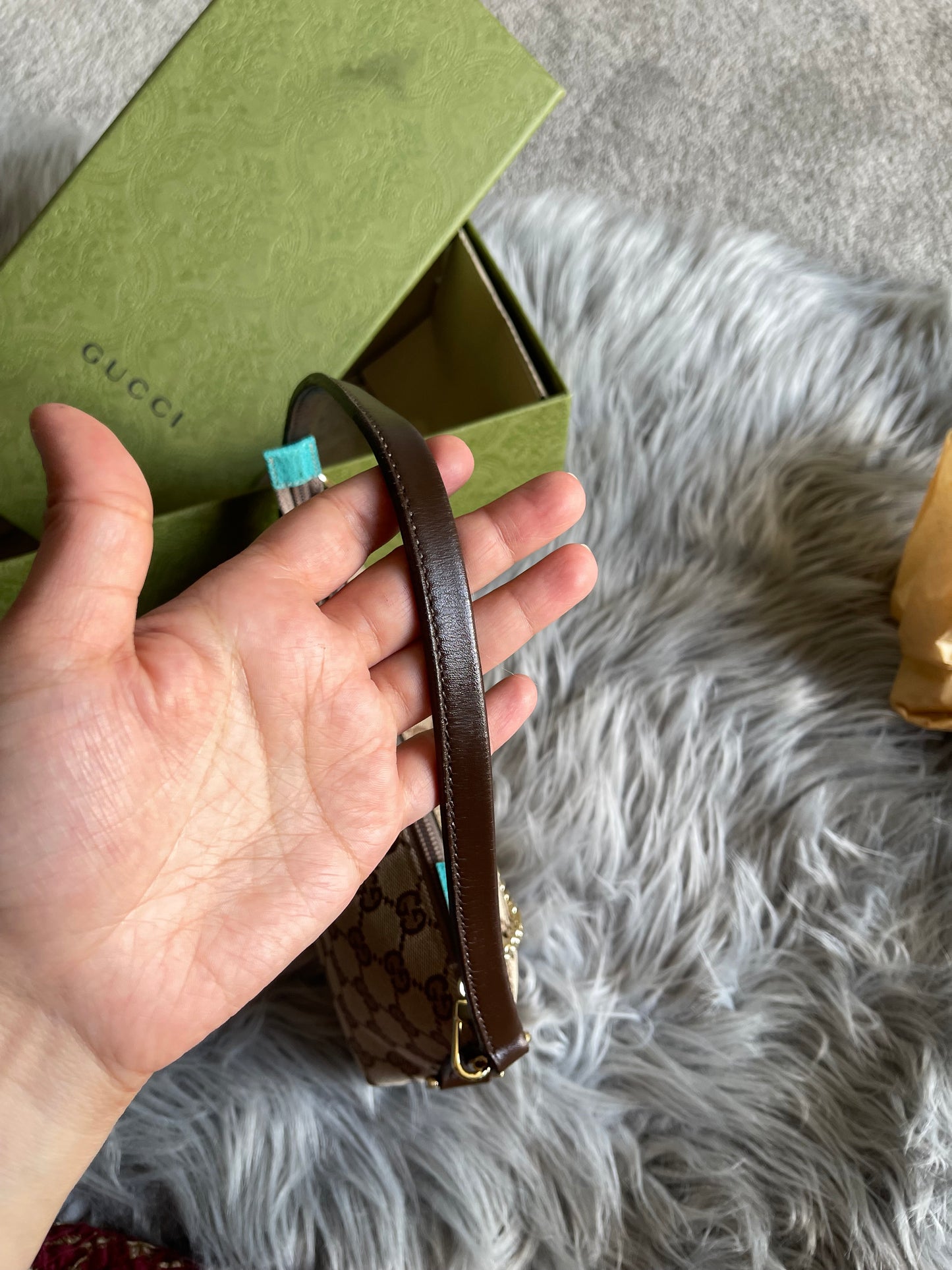 Authentic vintage Gucci shoulder bag