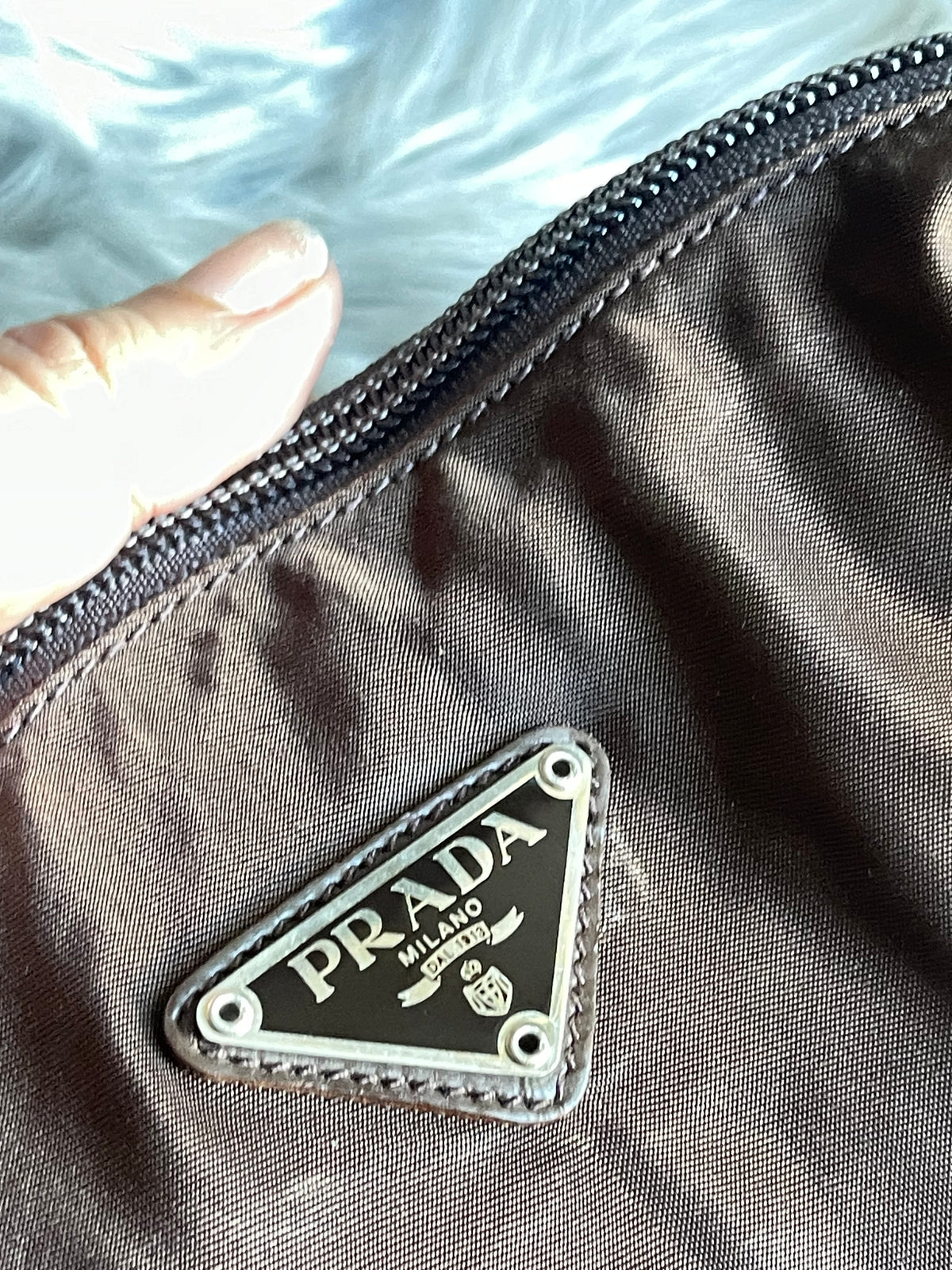 Authentic Prada accesory pouch crossbody