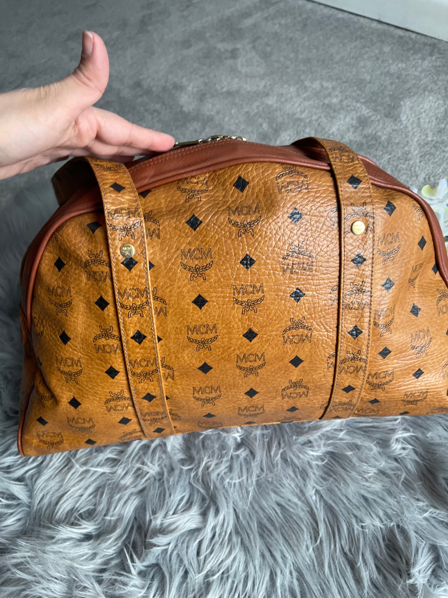 Authentic MCM vintage shoulder bag