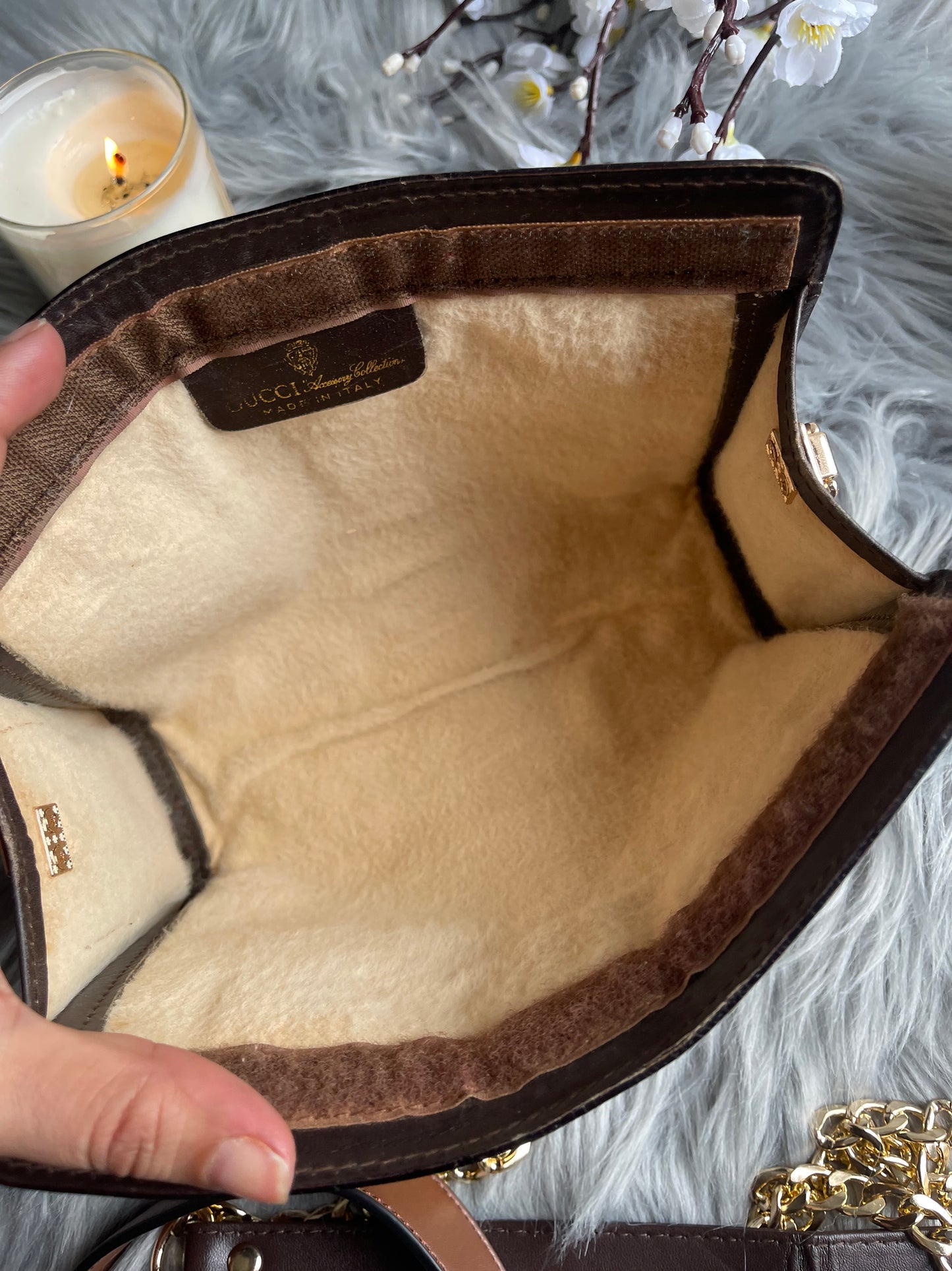Authentic Gucci vintage Ophidia mini bag