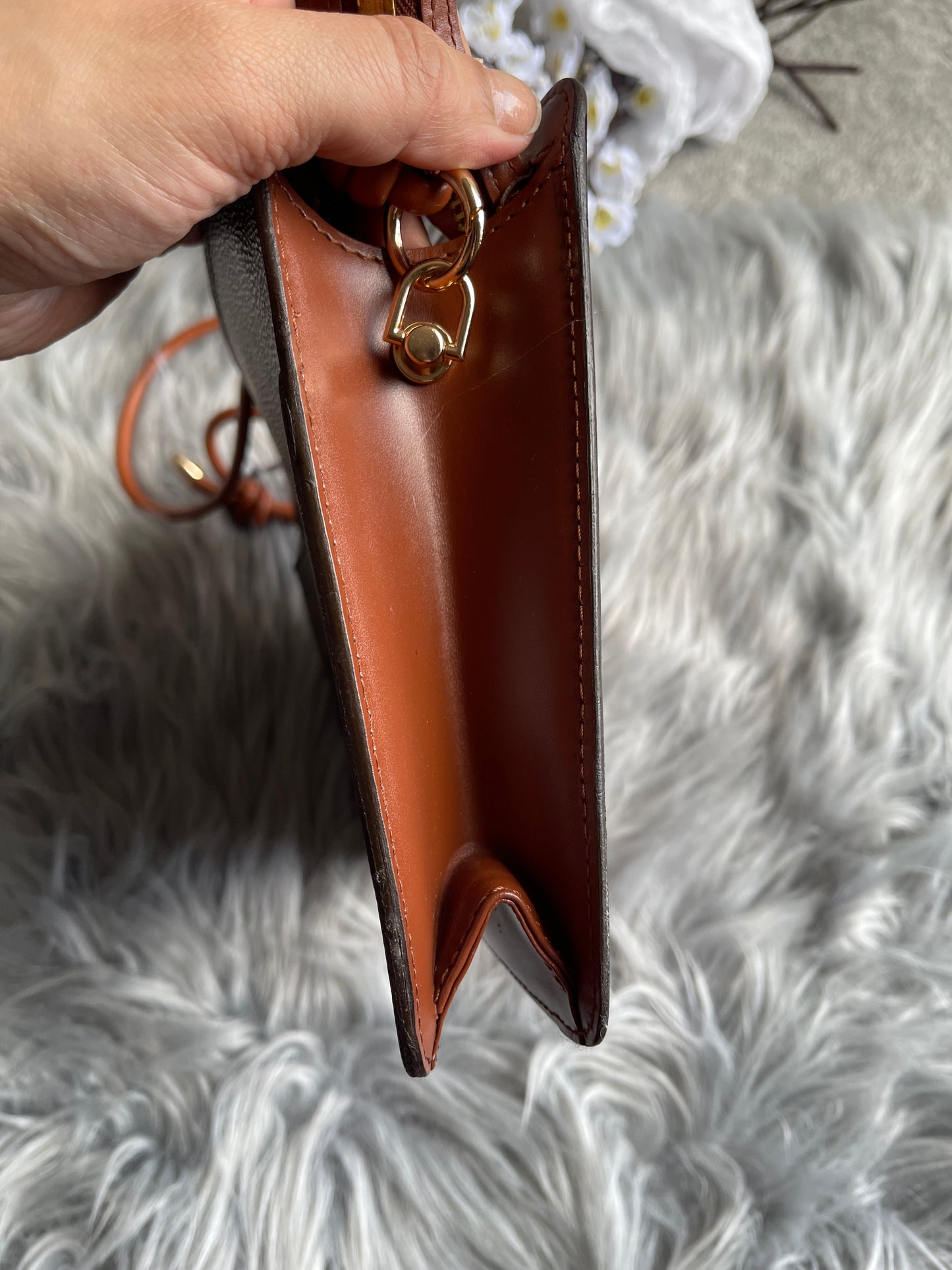 Authentic Louis Vuitton monogram clutch bag